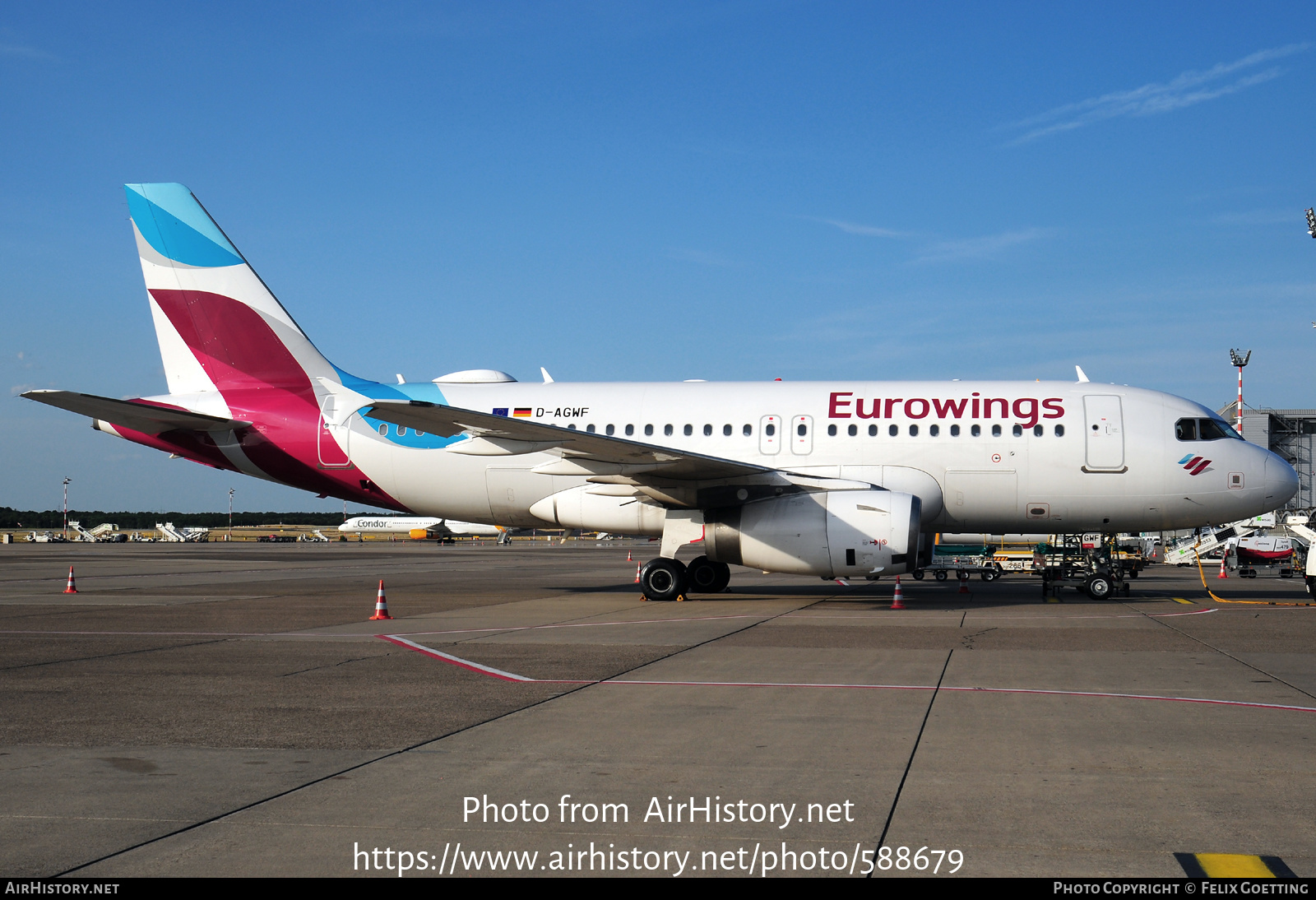 Aircraft Photo of D-AGWF | Airbus A319-132 | Eurowings | AirHistory.net #588679