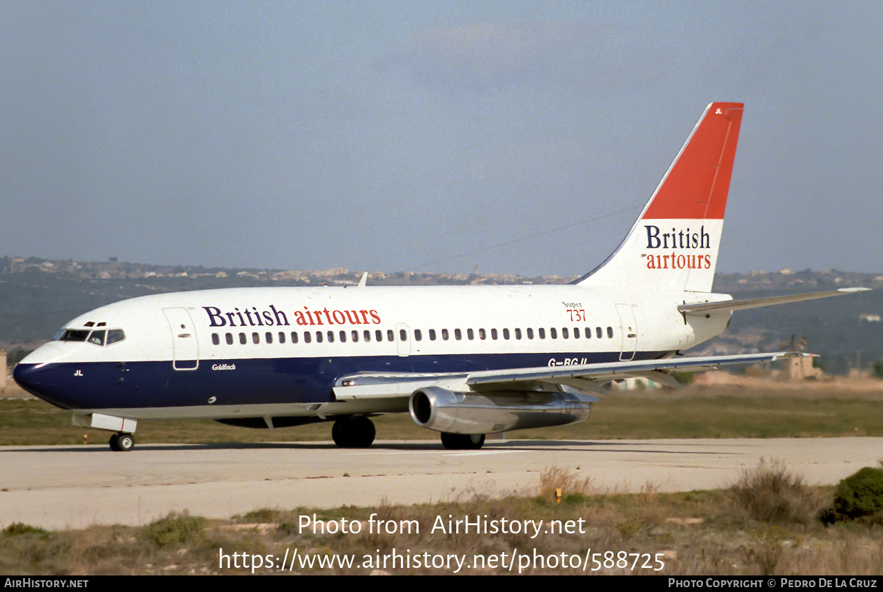 Aircraft Photo of G-BGJL | Boeing 737-236/Adv | British Airtours | AirHistory.net #588725