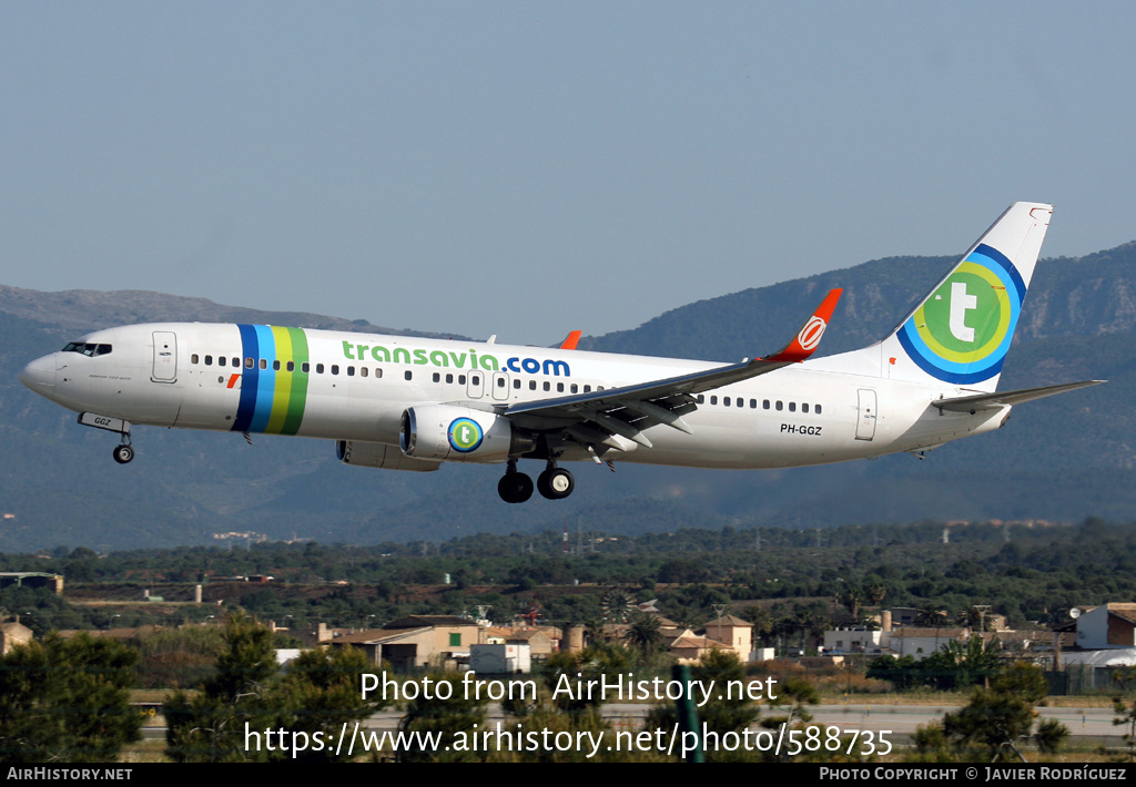 Aircraft Photo of PH-GGZ | Boeing 737-8EH | Transavia | AirHistory.net #588735