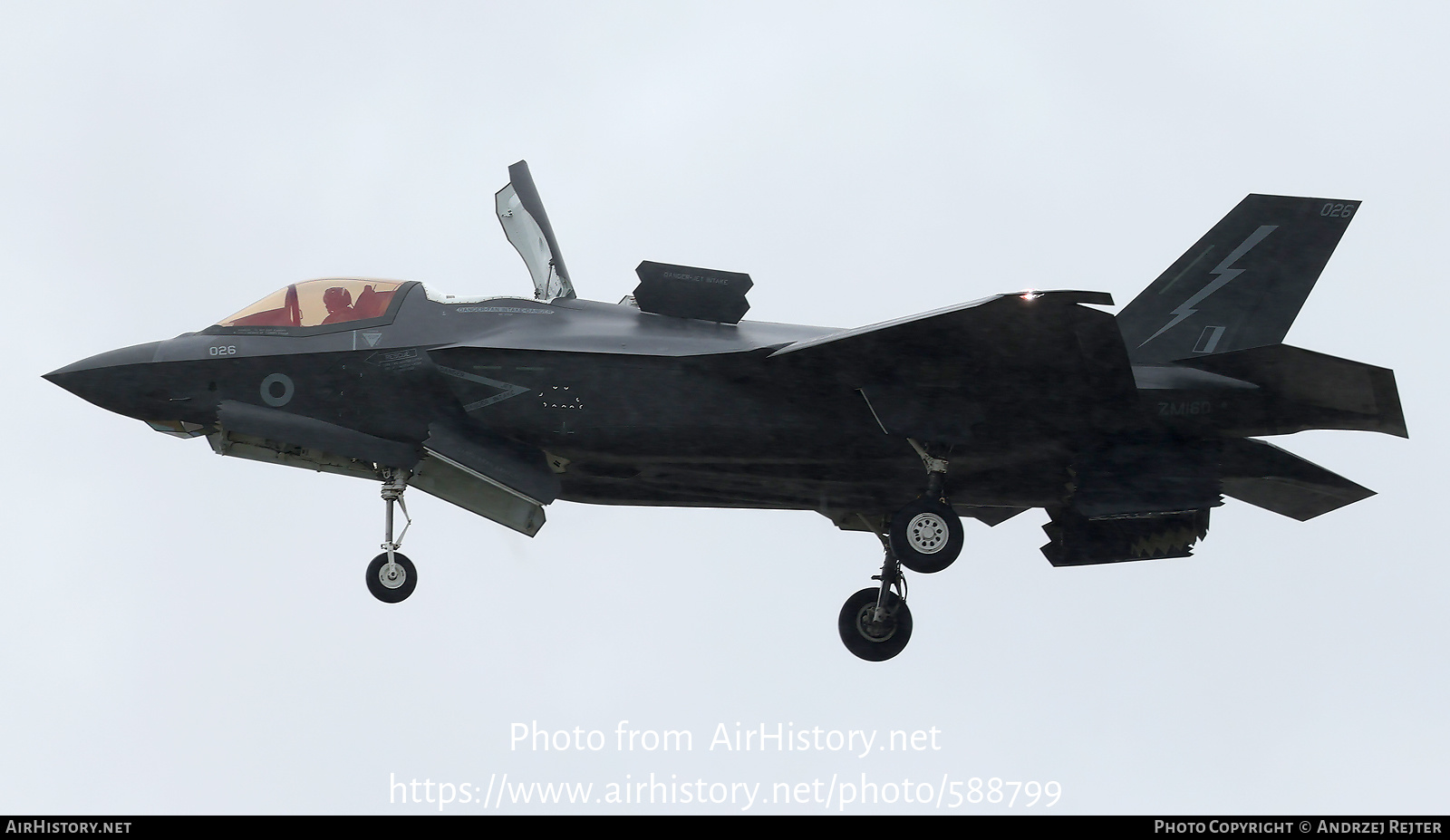 Aircraft Photo of ZM160 | Lockheed Martin F-35B Lightning II | UK - Air Force | AirHistory.net #588799