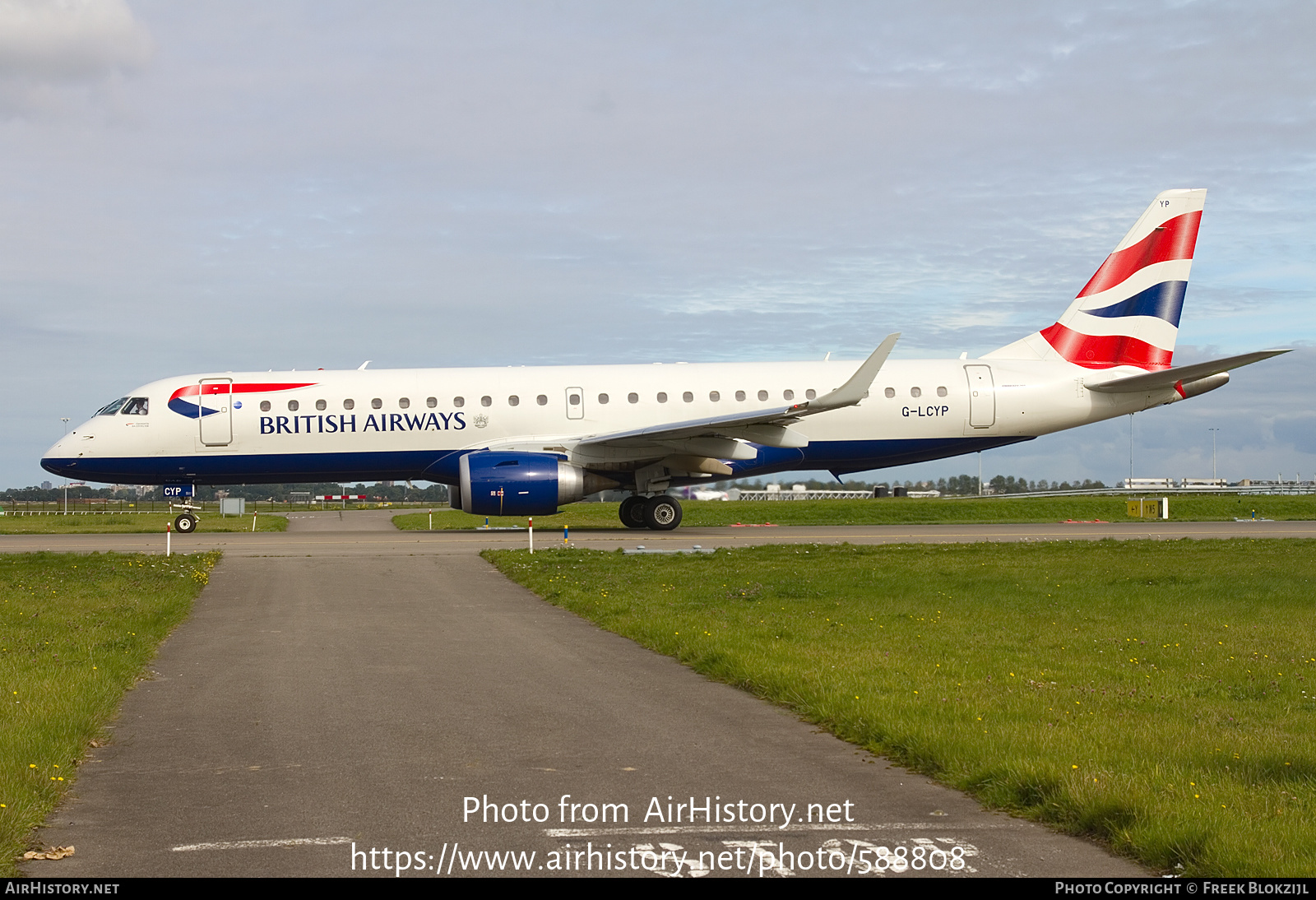 Aircraft Photo of G-LCYP | Embraer 190SR (ERJ-190-100SR) | British Airways | AirHistory.net #588808