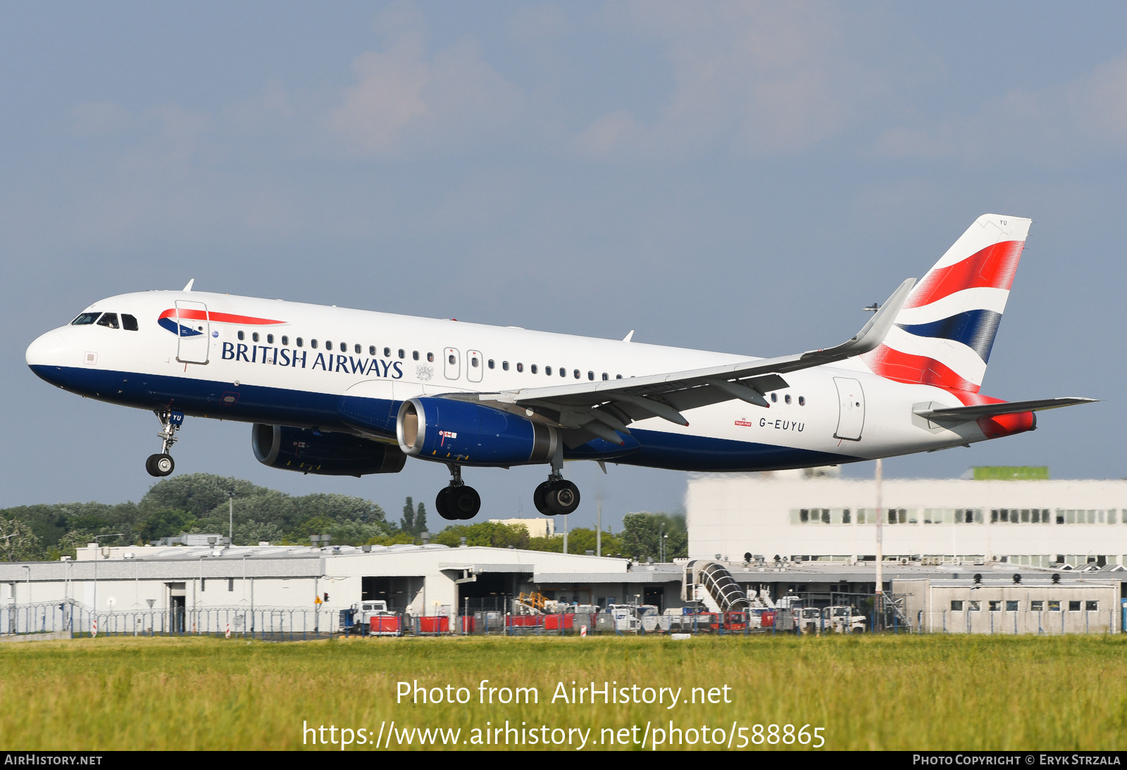 Aircraft Photo of G-EUYU | Airbus A320-232 | British Airways | AirHistory.net #588865