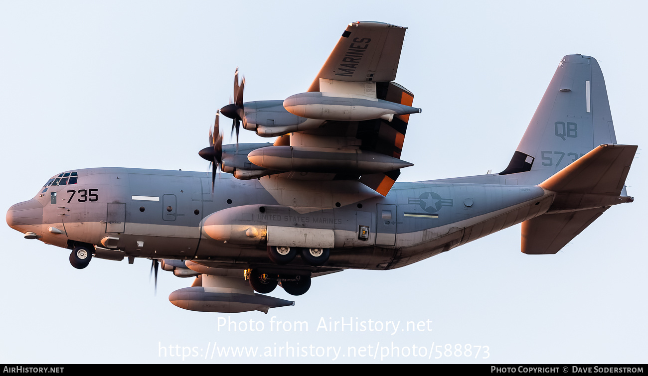 Aircraft Photo of 165735 / 5735 | Lockheed Martin KC-130J Hercules | USA - Marines | AirHistory.net #588873