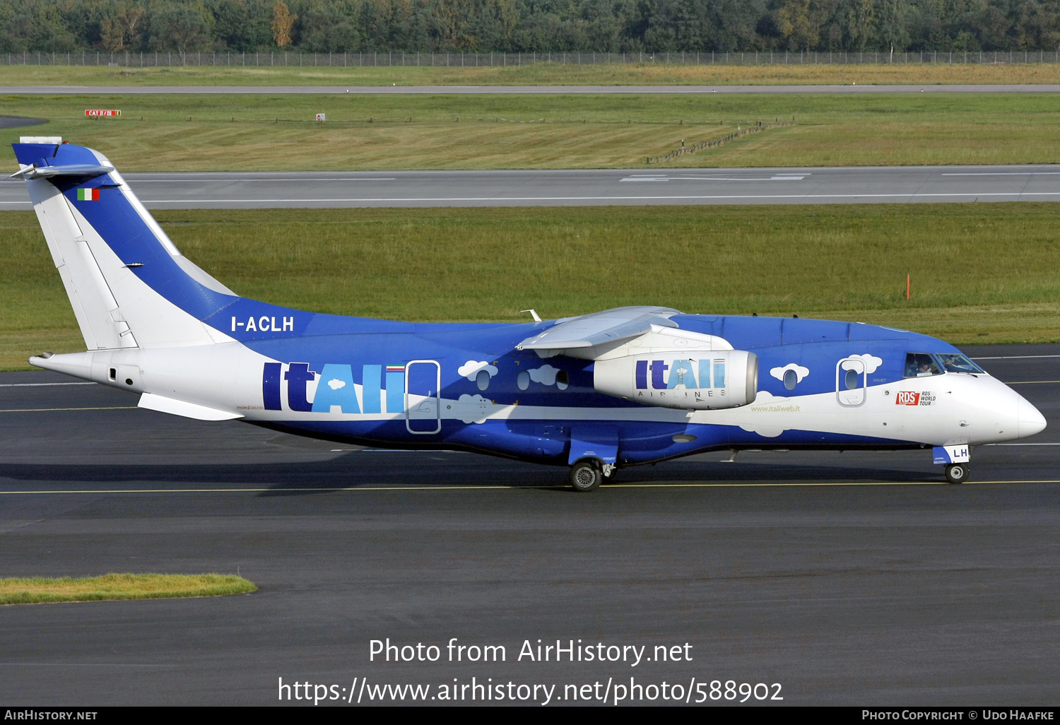 Aircraft Photo of I-ACLH | Fairchild Dornier 328-300 328JET | ItAli Airlines | AirHistory.net #588902