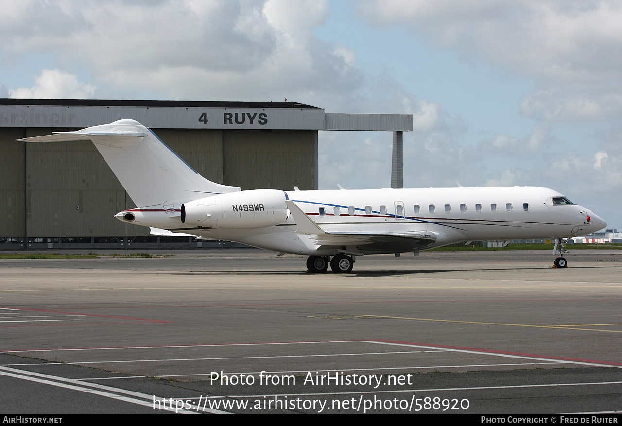 Aircraft Photo of N499WR | Bombardier Global 5000 (BD-700-1A11) | AirHistory.net #588920