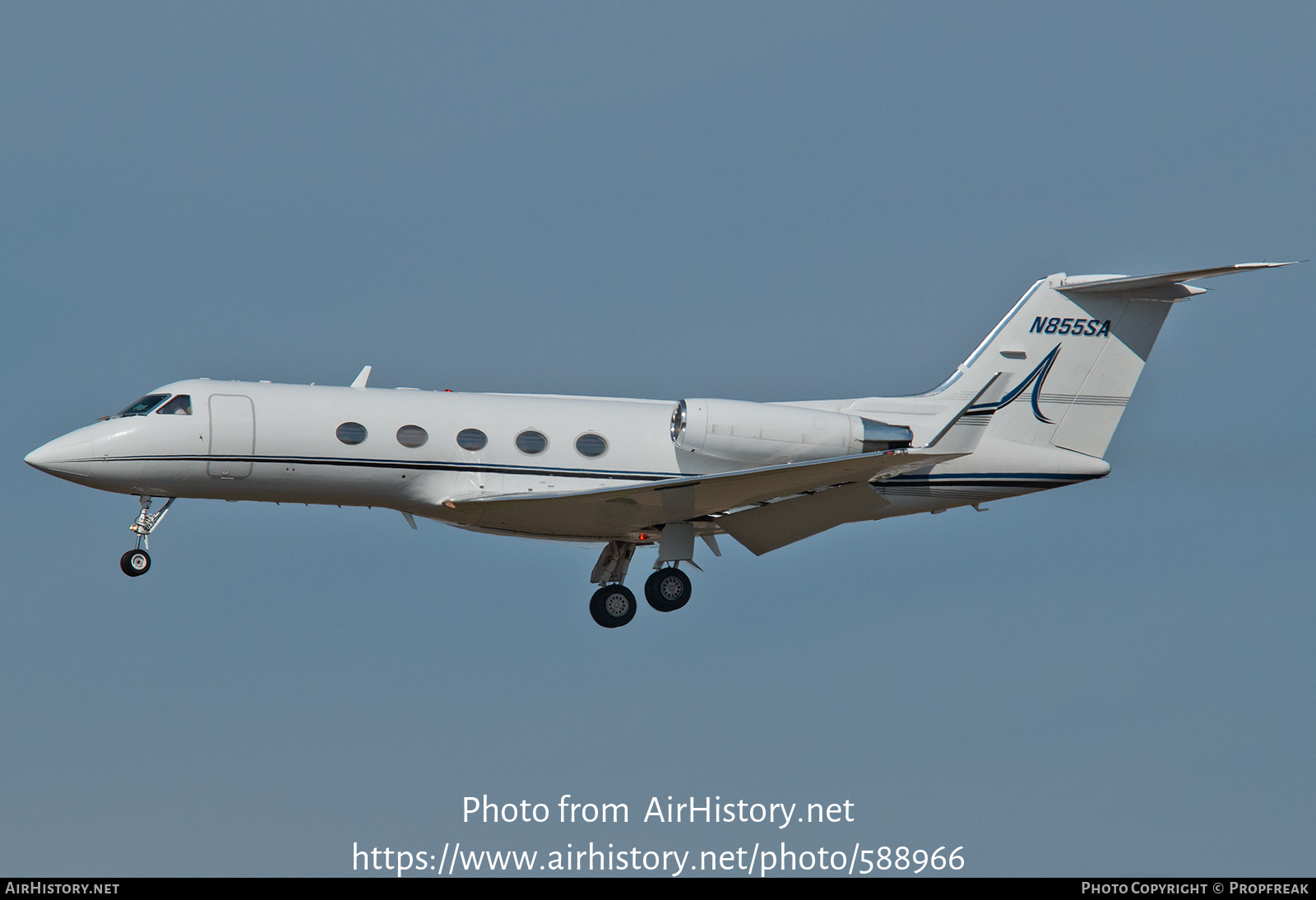 Aircraft Photo of N855SA | Gulfstream Aerospace G-1159A Gulfstream III | AirHistory.net #588966