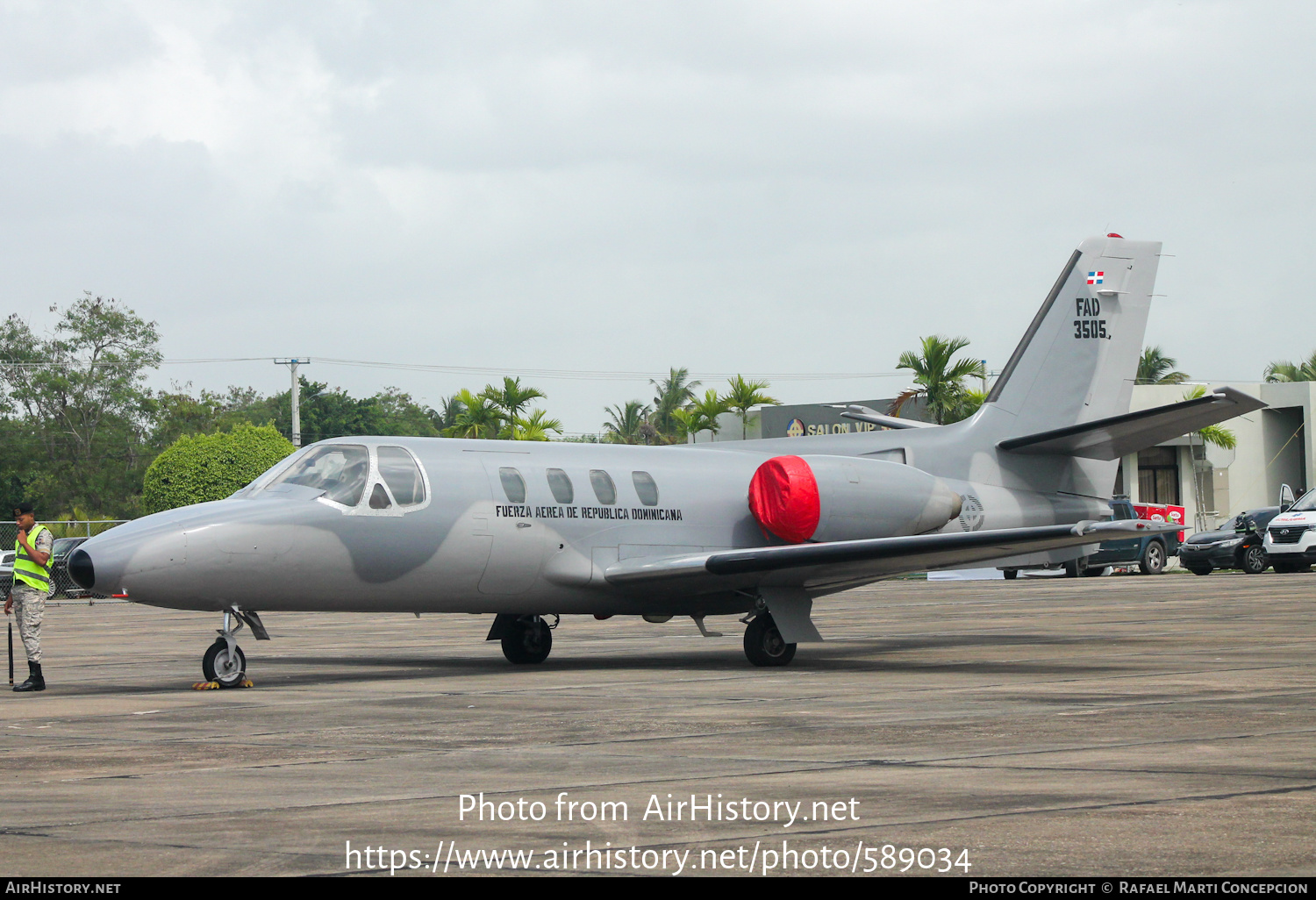 Aircraft Photo of 3505 / FAD3505 | Cessna 501 Citation I/SP | Dominican Republic - Air Force | AirHistory.net #589034