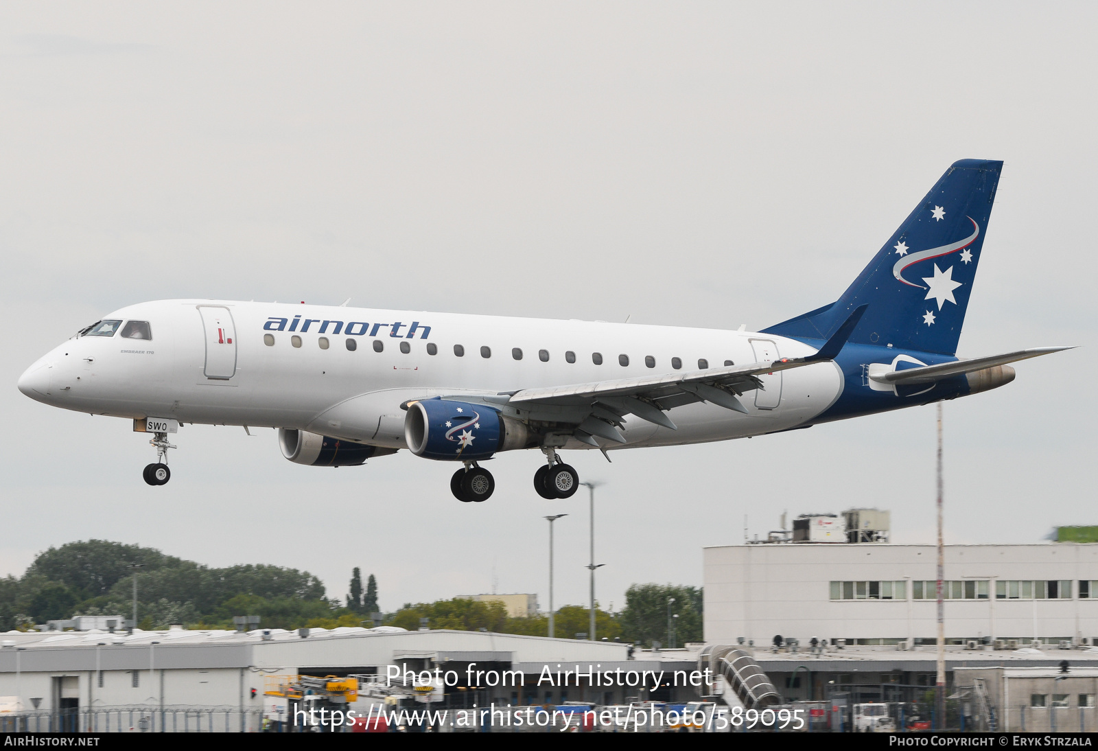 Aircraft Photo of VH-SWO | Embraer 170LR (ERJ-170-100LR) | Air North | AirHistory.net #589095