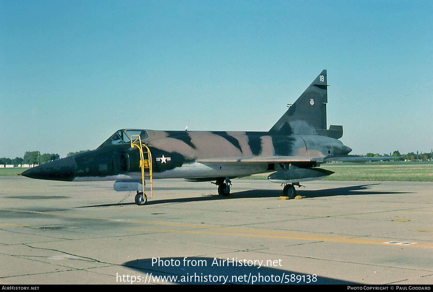 Aircraft Photo of 56-1264 / 0-61264 | Convair F-102A Delta Dagger | USA - Air Force | AirHistory.net #589138