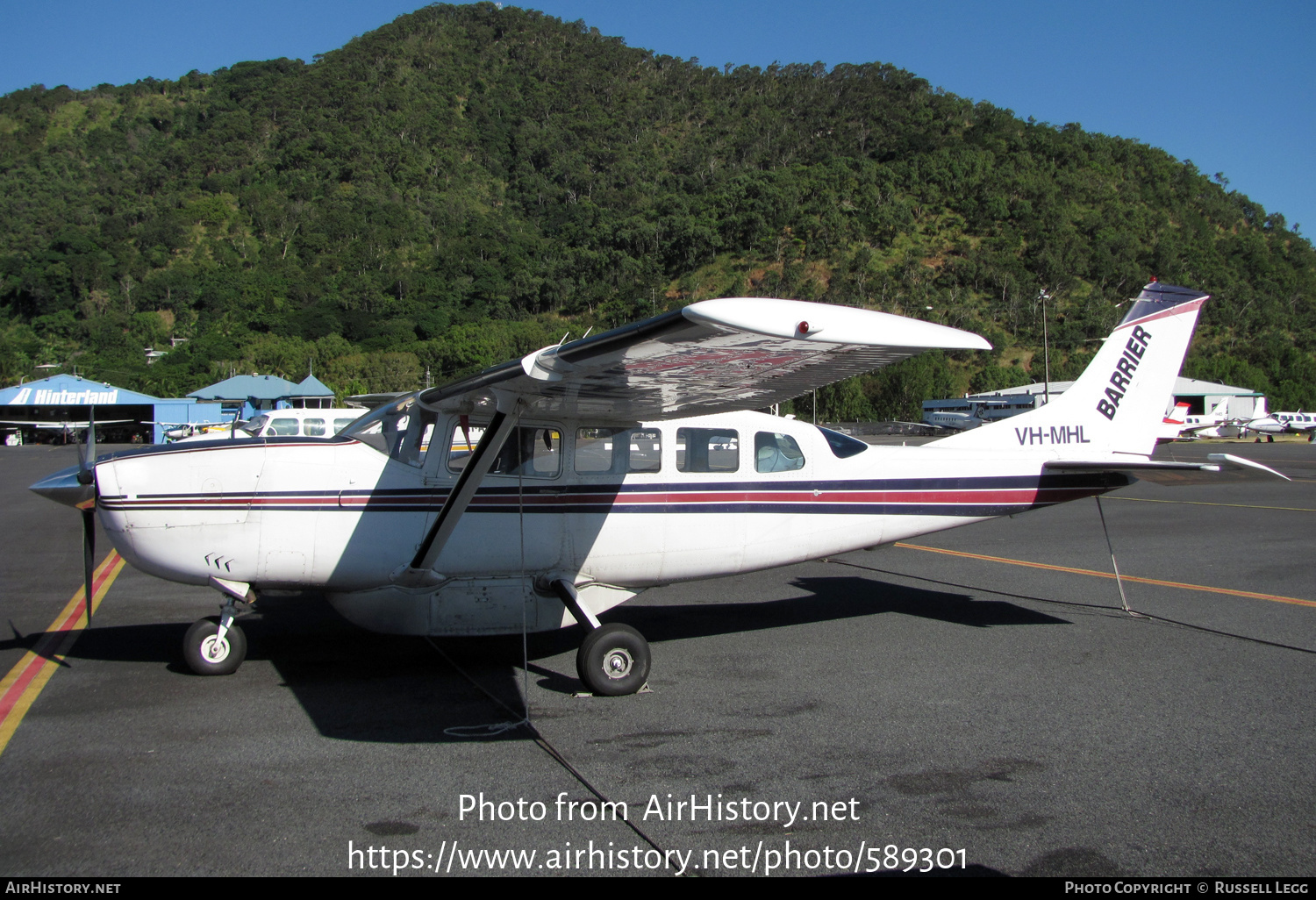 Aircraft Photo of VH-MHL | Cessna 207 Skywagon 207 | Barrier Aviation | AirHistory.net #589301