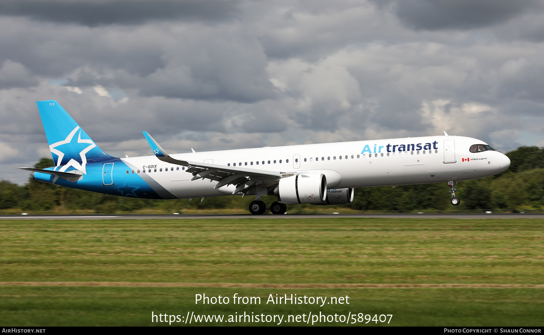 Aircraft Photo of C-GOIX | Airbus A321-271NX | Air Transat | AirHistory.net #589407