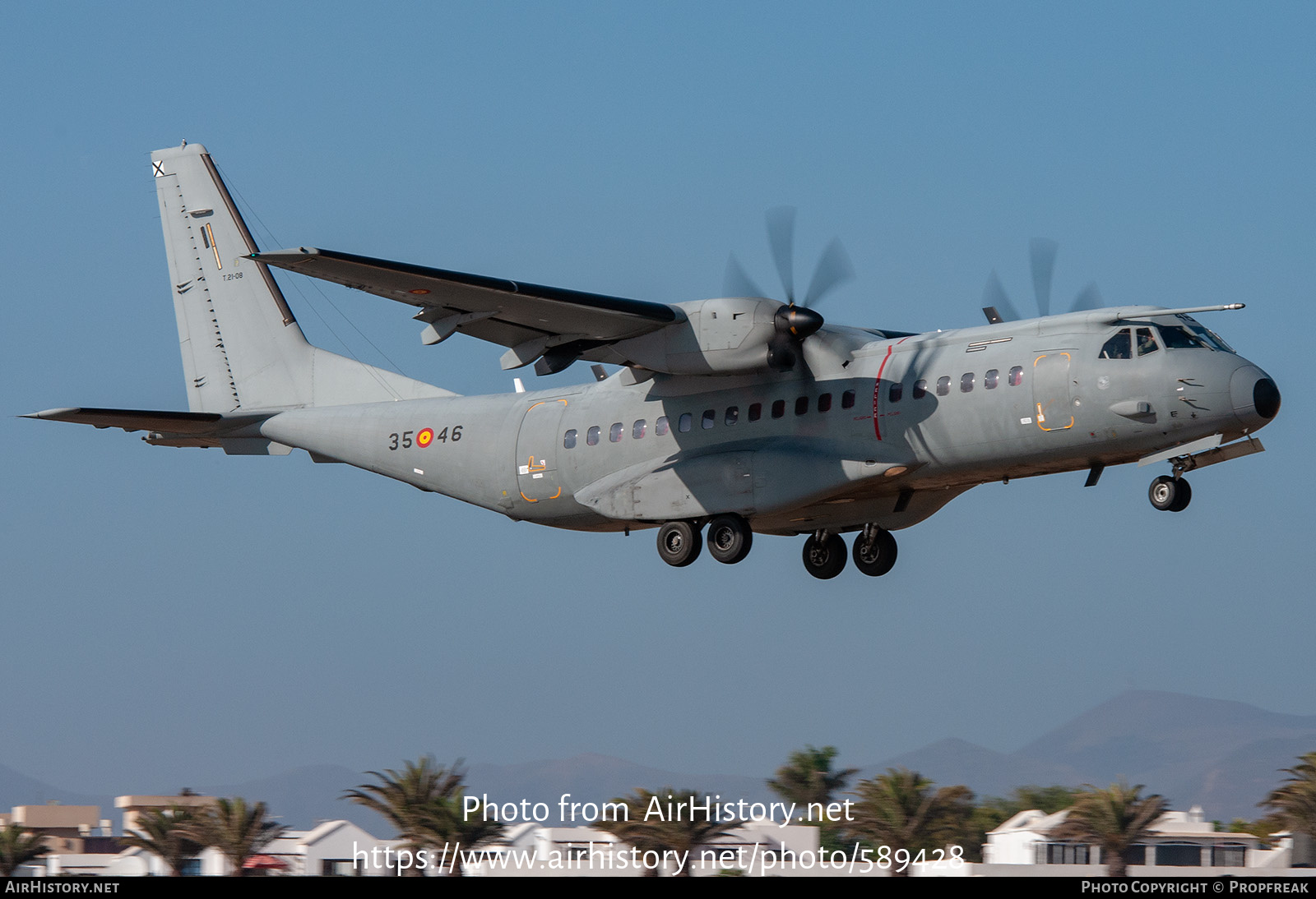 Aircraft Photo of T.21-08 | CASA C295M | Spain - Air Force | AirHistory.net #589428