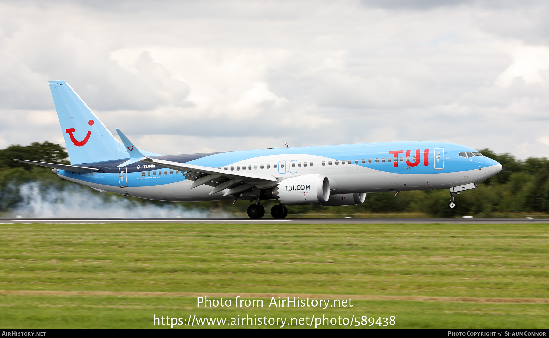 Aircraft Photo of G-TUMN | Boeing 737-8 Max 8 | TUI | AirHistory.net #589438