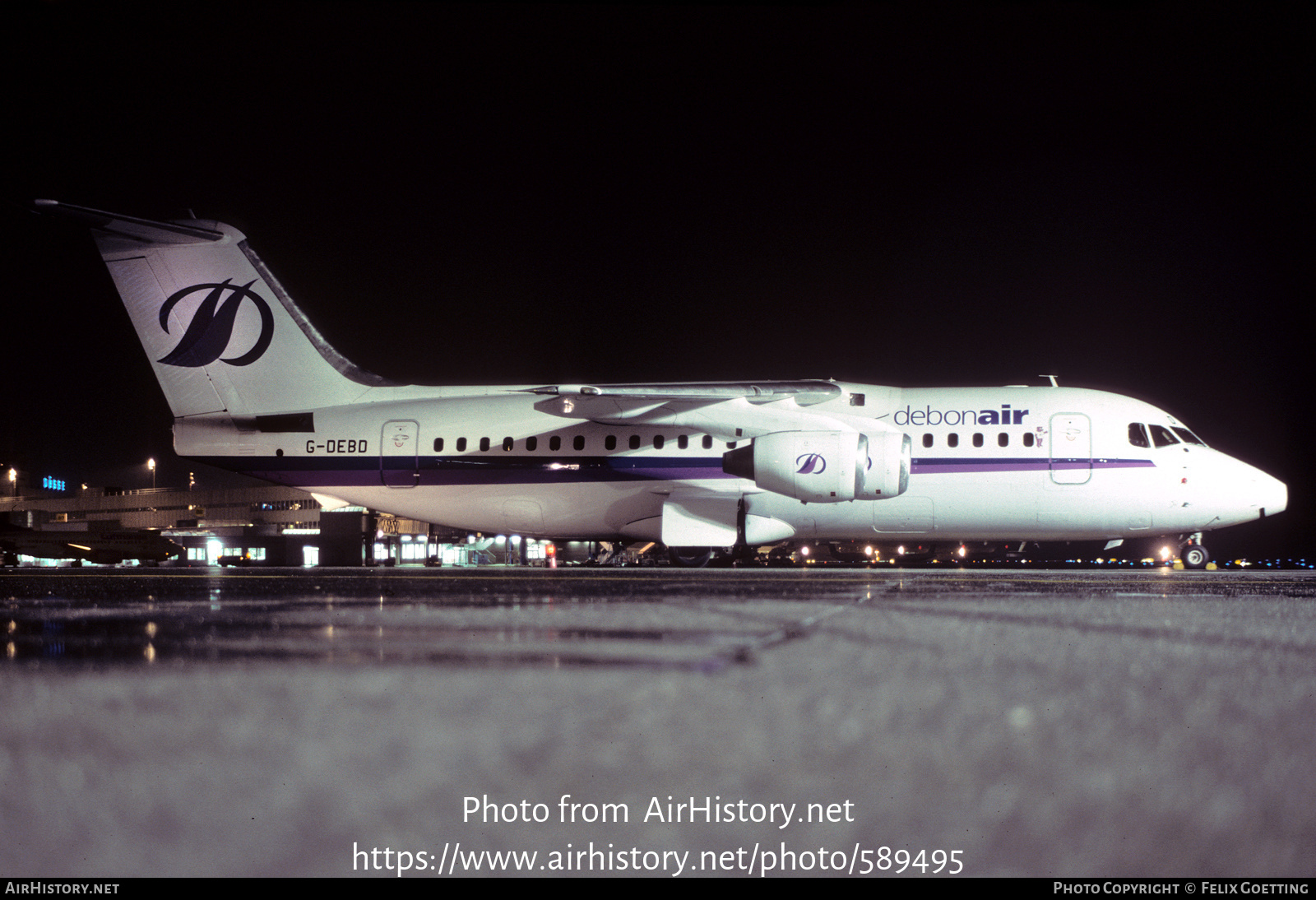 Aircraft Photo of G-DEBD | British Aerospace BAe-146-200 | Debonair Airways | AirHistory.net #589495