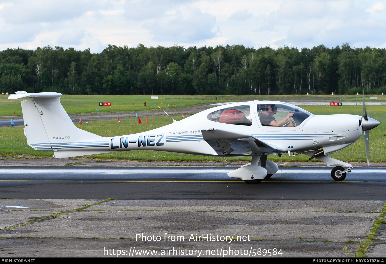 Aircraft Photo of LN-NEZ | Diamond DA40D Diamond Star TDI | AirHistory.net #589584