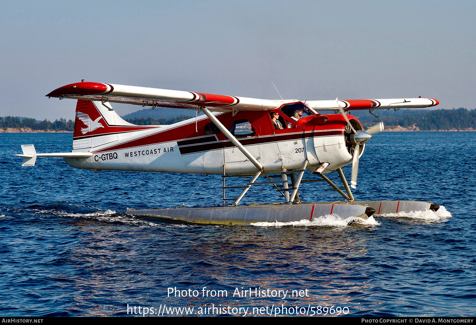 Aircraft Photo of C-GTBQ | De Havilland Canada DHC-2 Beaver Mk1 | Westcoast Air | AirHistory.net #589690