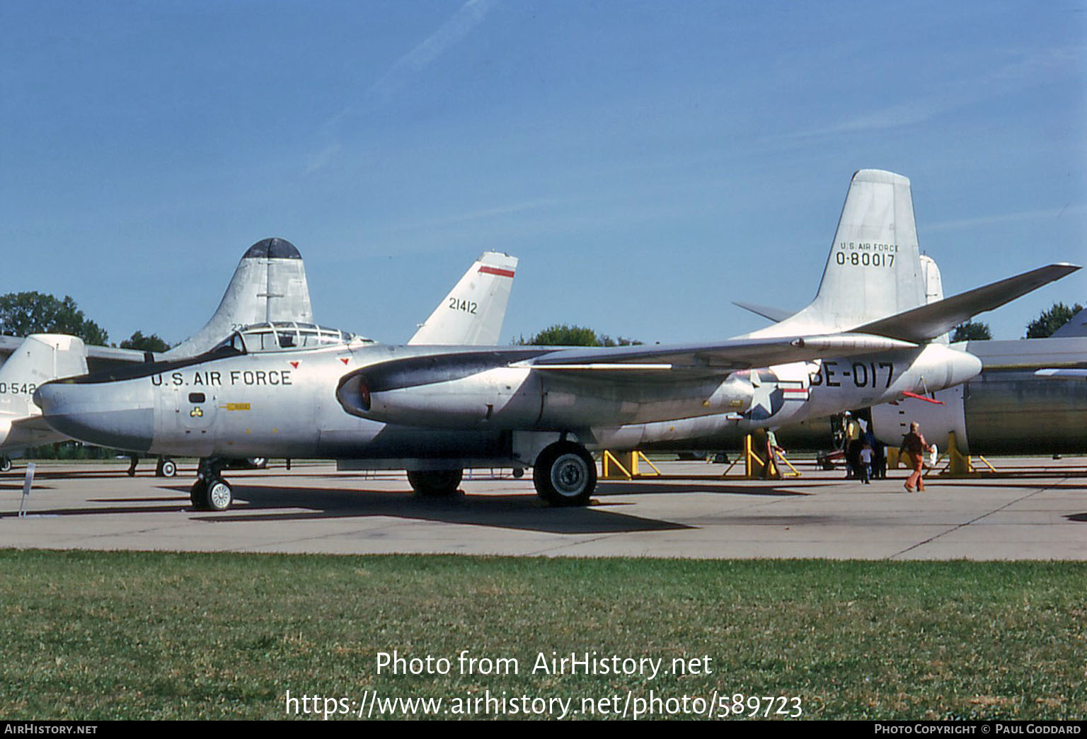 Aircraft Photo of 48-017 / 0-80017 | North American NRB-45C Tornado | USA - Air Force | AirHistory.net #589723