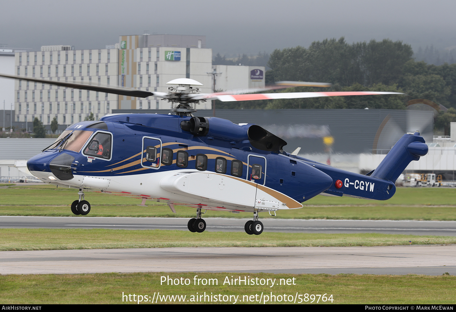 Aircraft Photo of G-CGYW | Sikorsky S-92A | AirHistory.net #589764