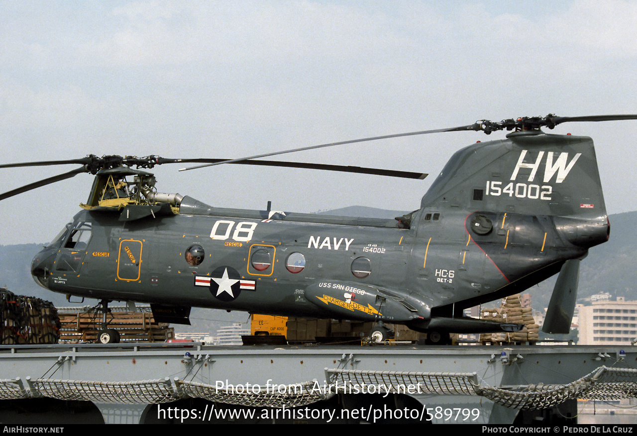 Aircraft Photo of 154002 | Boeing Vertol CH-46D Sea Knight | USA - Navy | AirHistory.net #589799