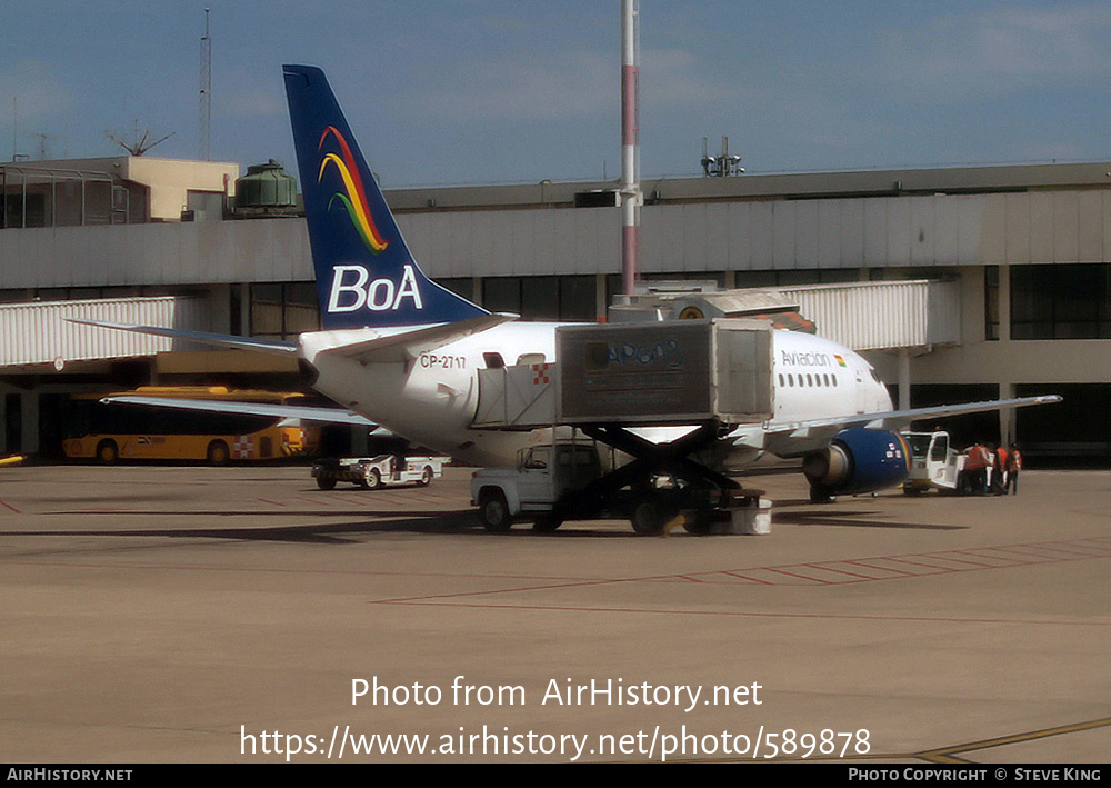 Aircraft Photo of CP-2717 | Boeing 737-53A | Boliviana de Aviación - BoA | AirHistory.net #589878