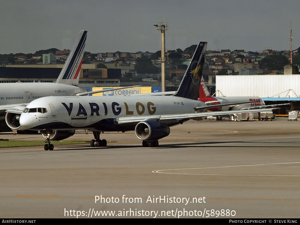 Aircraft Photo of PR-LGH | Boeing 757-225F | Varig Log | AirHistory.net #589880