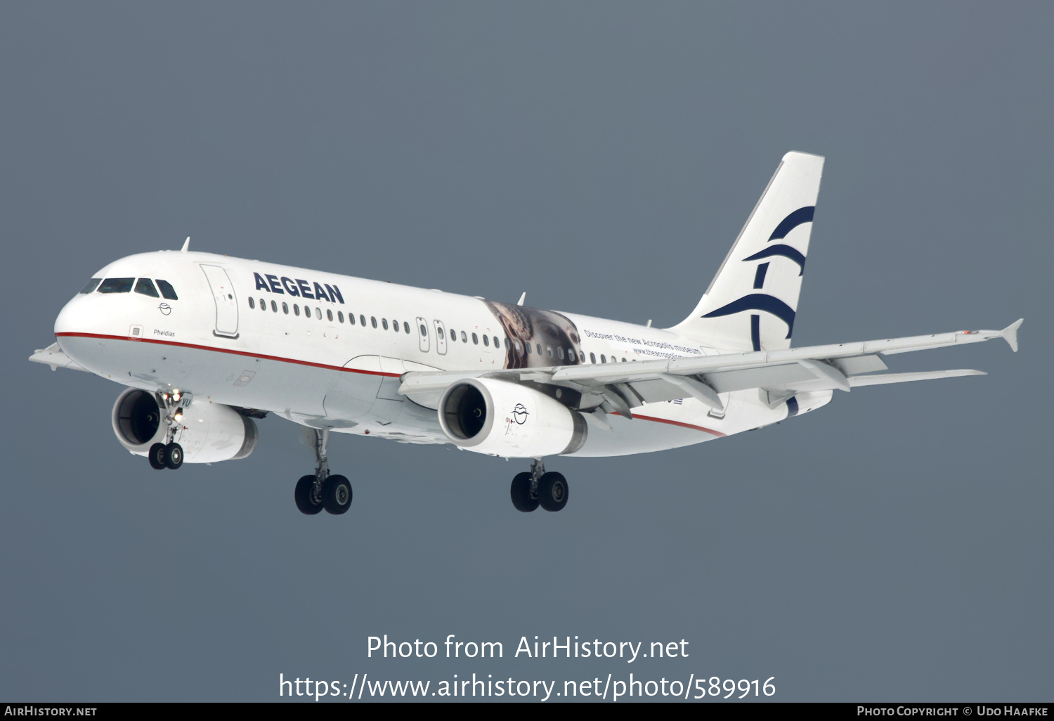 Aircraft Photo of SX-DVU | Airbus A320-232 | Aegean Airlines | AirHistory.net #589916