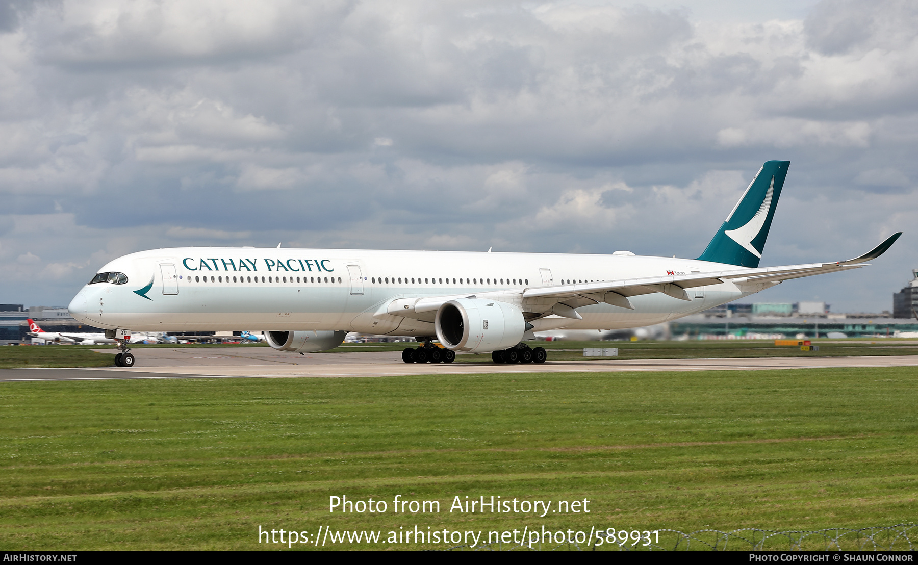 Aircraft Photo Of B-LXD | Airbus A350-1041 | Cathay Pacific Airways ...