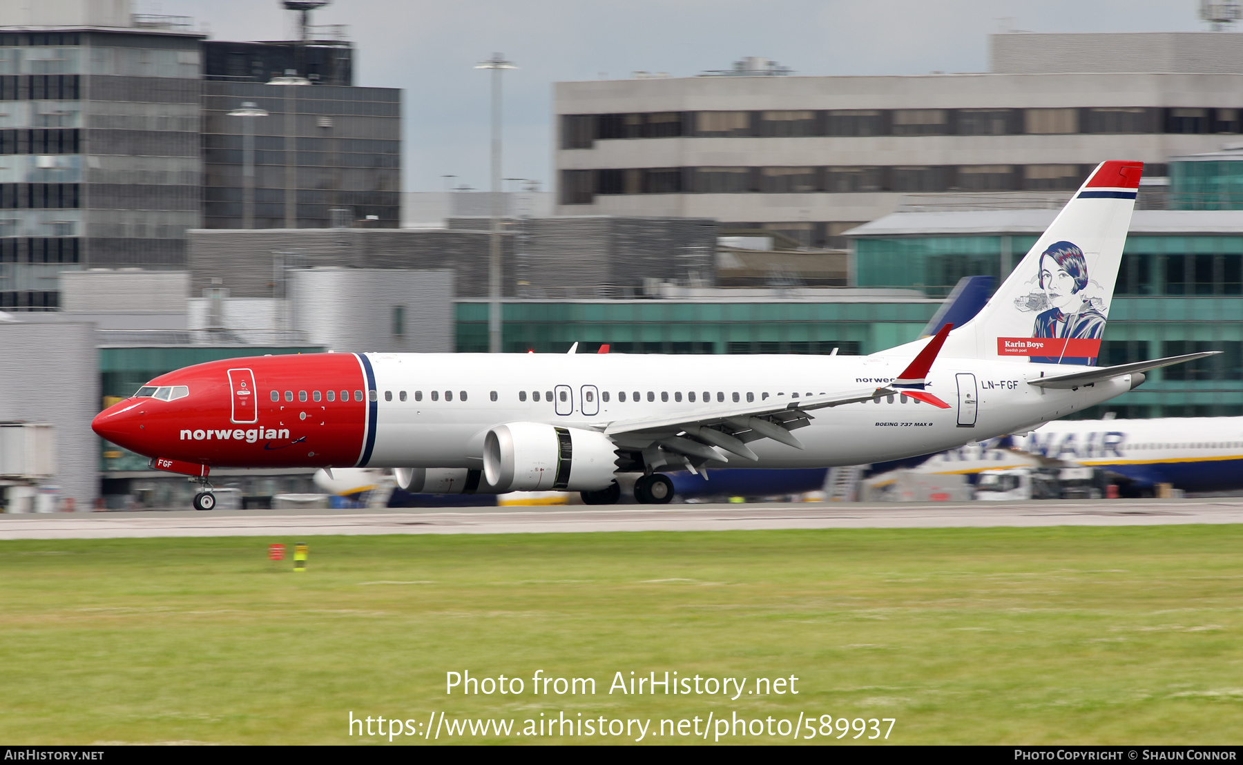 Aircraft Photo of LN-FGF | Boeing 737-8 Max 8 | Norwegian | AirHistory.net #589937