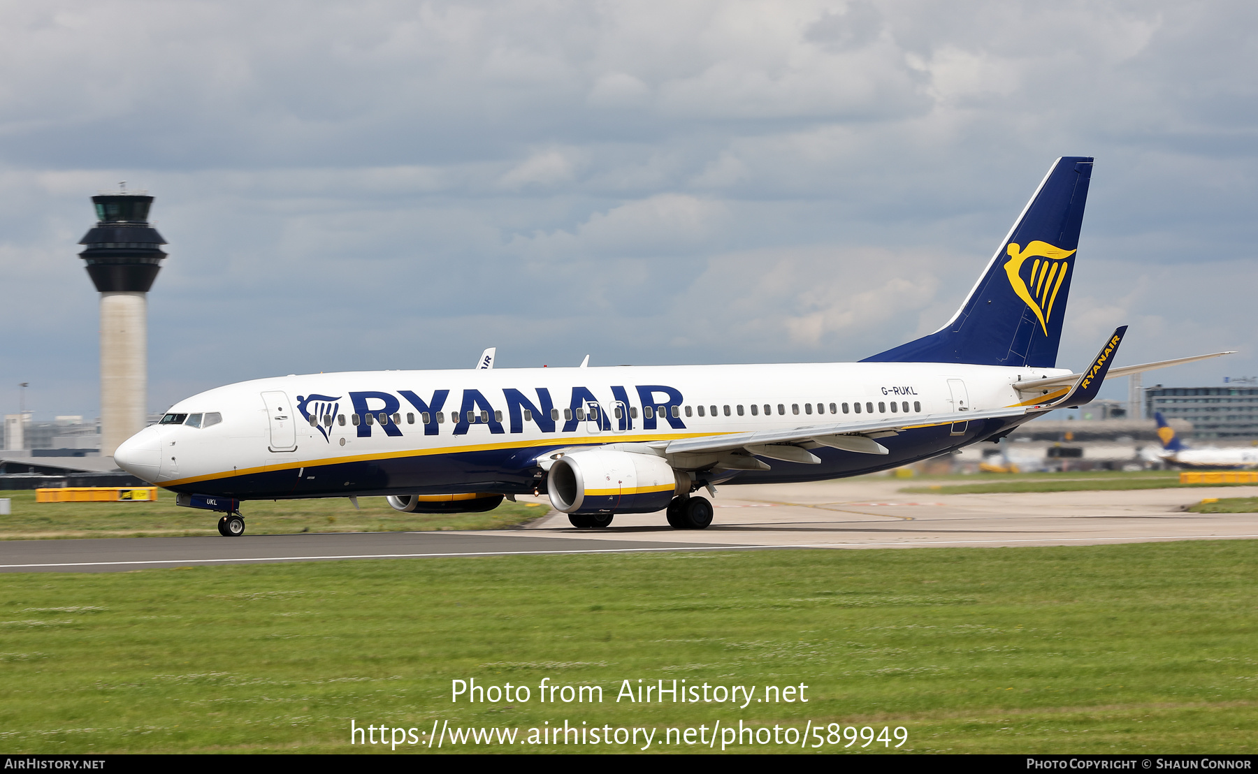 Aircraft Photo of G-RUKL | Boeing 737-8AS | Ryanair | AirHistory.net #589949