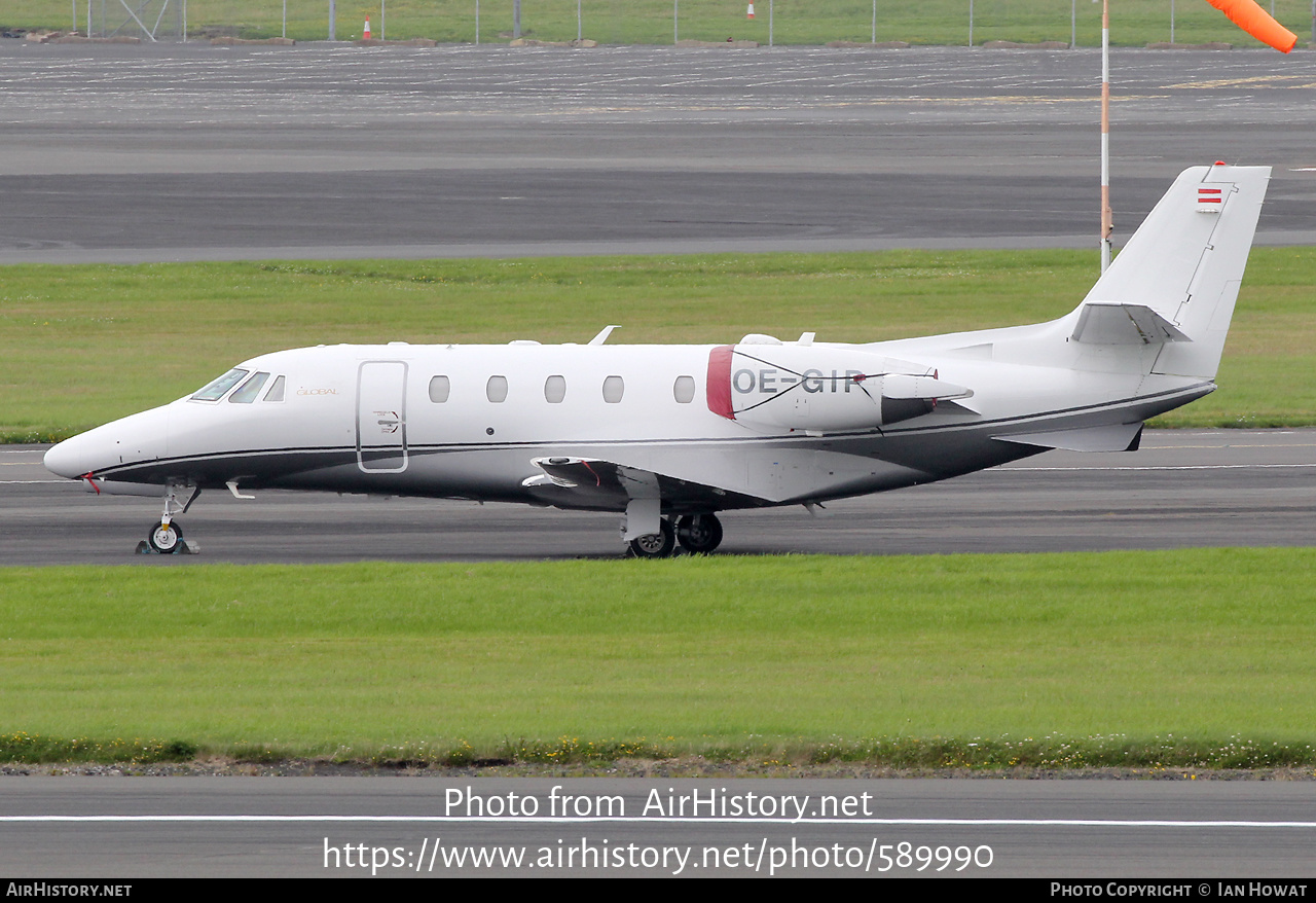 Aircraft Photo of OE-GIP | Cessna 560XL Citation XLS+ | Global Jet | AirHistory.net #589990