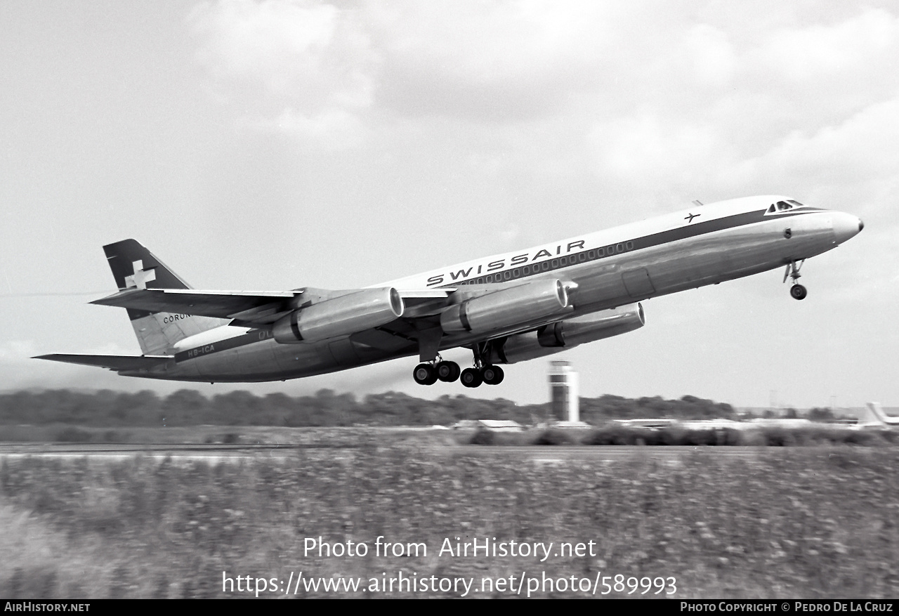 Aircraft Photo of HB-ICA | Convair 990A Coronado (30A-6) | Swissair | AirHistory.net #589993