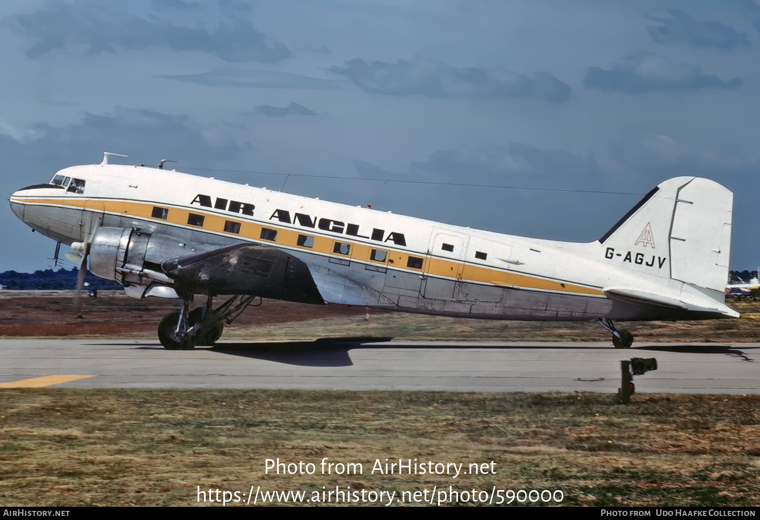 Aircraft Photo of G-AGJV | Douglas C-47A Dakota Mk.3 | Air Anglia | AirHistory.net #590000