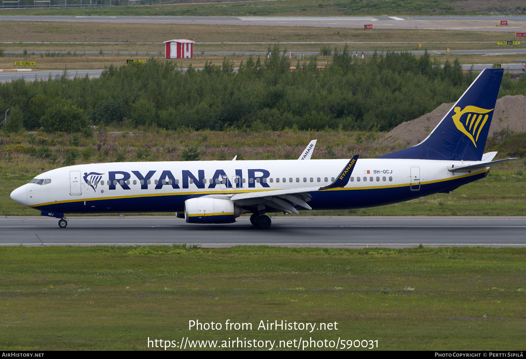 Aircraft Photo of 9H-QCJ | Boeing 737-8AS | Ryanair | AirHistory.net #590031