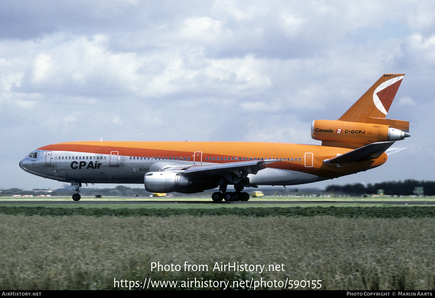 Aircraft Photo of C-GCPJ | McDonnell Douglas DC-10-30 | CP Air | AirHistory.net #590155