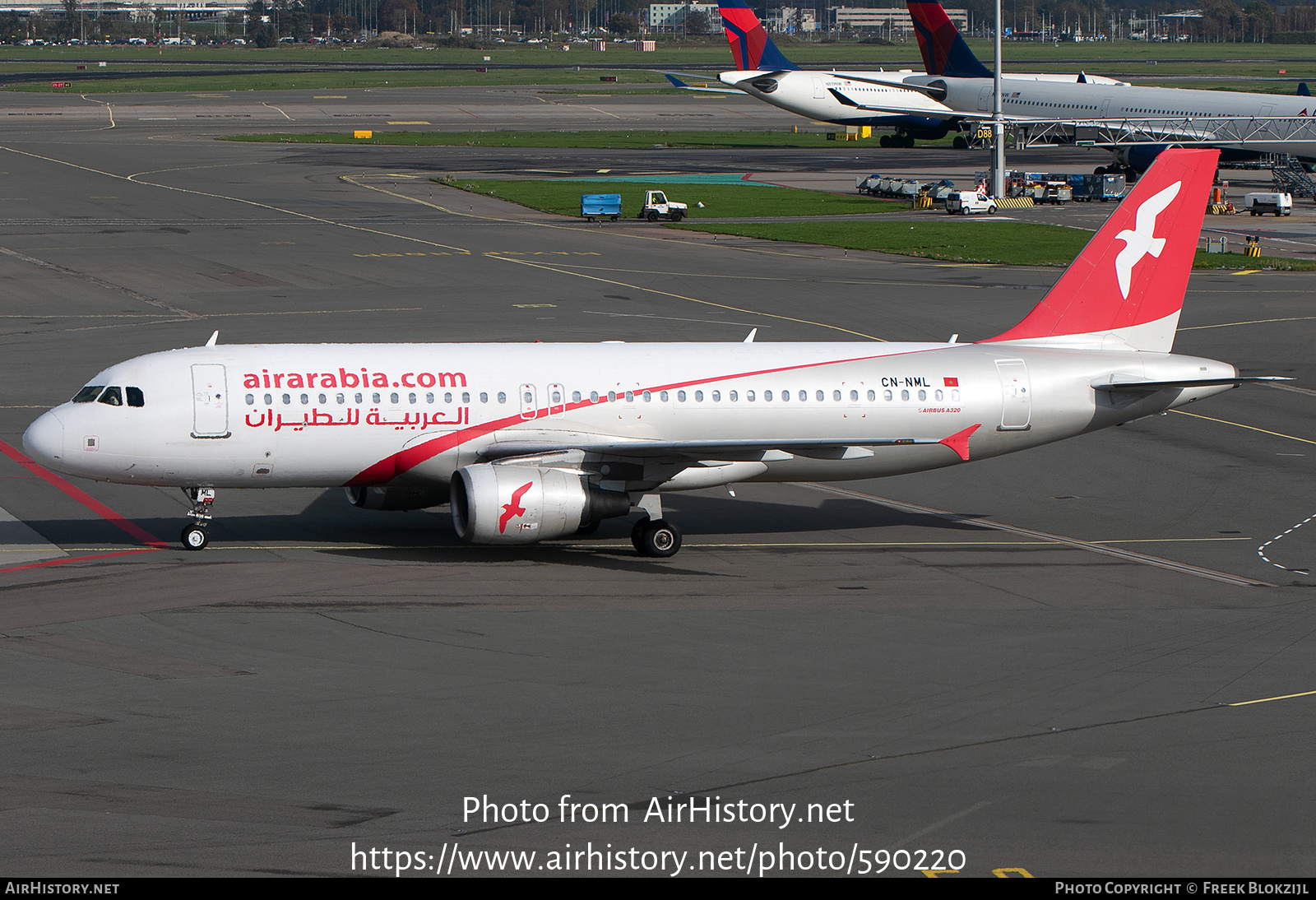 Aircraft Photo of CN-NML | Airbus A320-214 | Air Arabia | AirHistory.net #590220