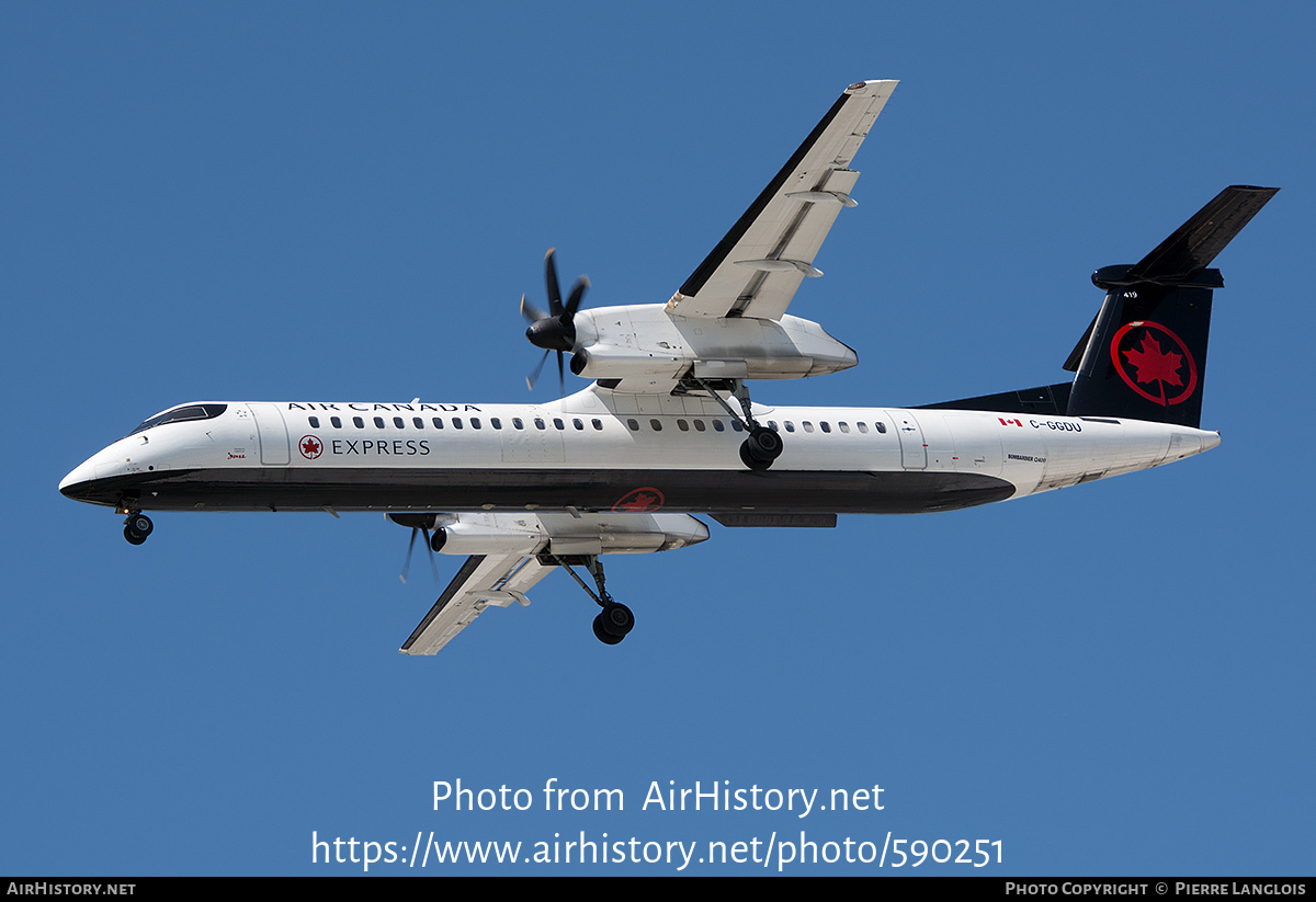 Aircraft Photo of C-GGDU | Bombardier DHC-8-402 Dash 8 | Air Canada Express | AirHistory.net #590251