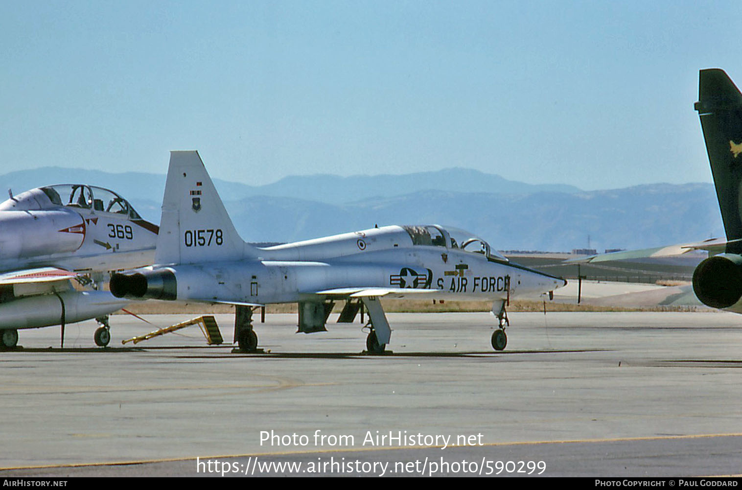 Aircraft Photo of 70-1578 / 01578 | Northrop T-38A Talon | USA - Air Force | AirHistory.net #590299