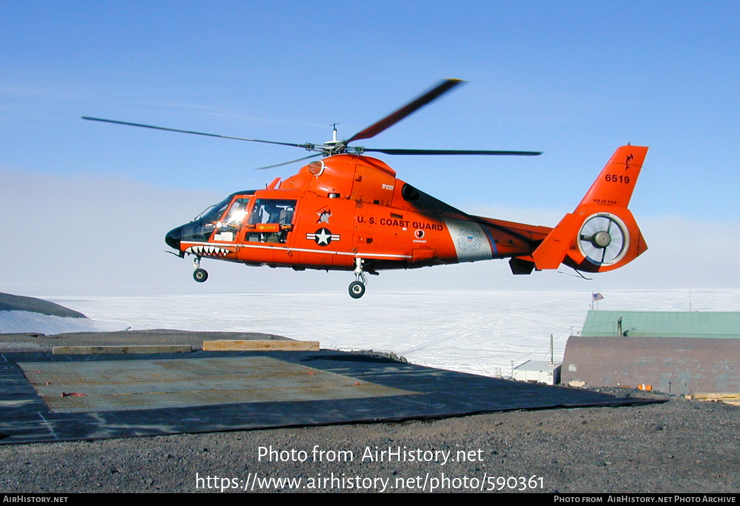 Aircraft Photo of 6519 | Aerospatiale HH-65A Dolphin | USA - Coast Guard | AirHistory.net #590361