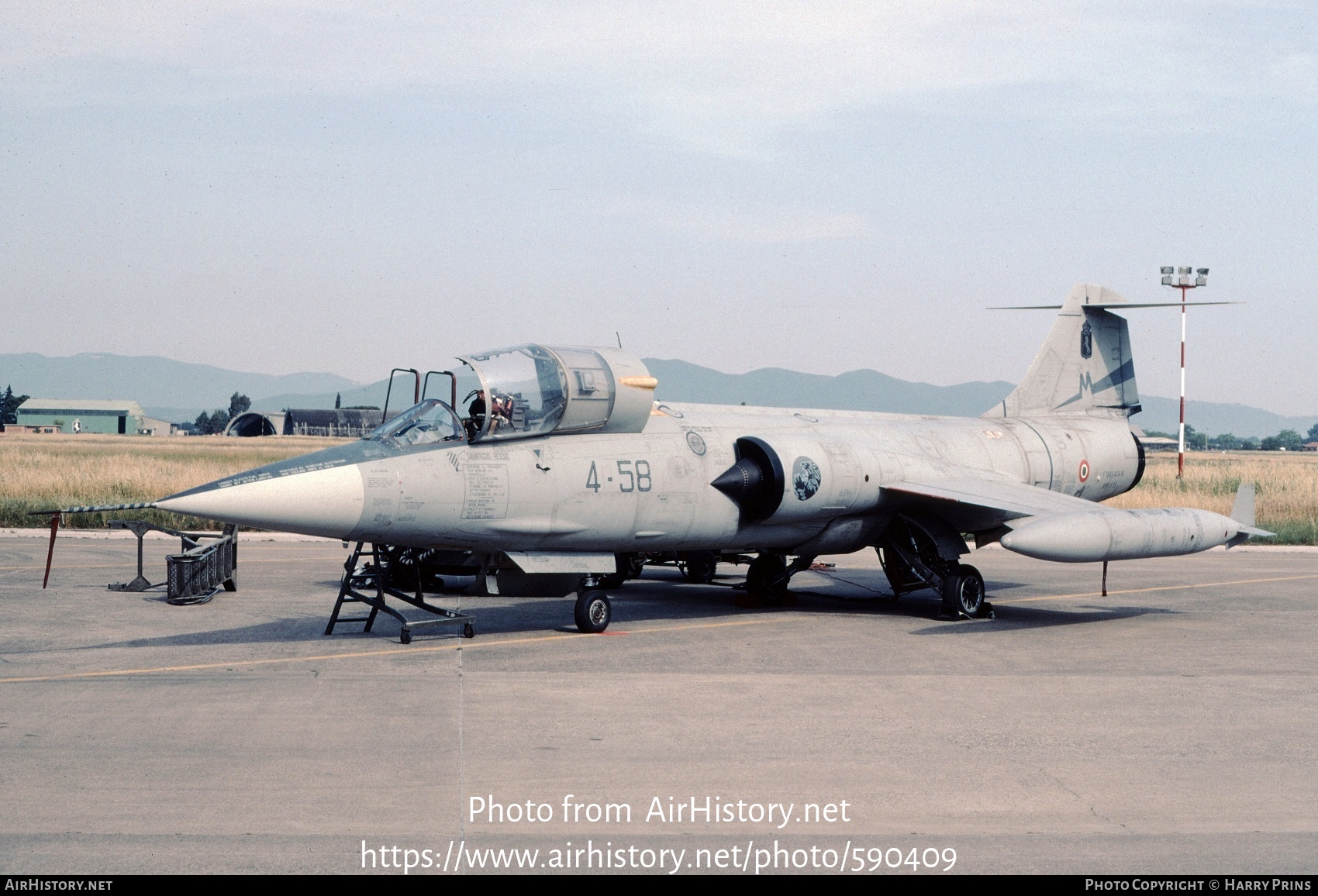 Aircraft Photo of MM6838 | Lockheed F-104S/ASA-M Starfighter | Italy - Air Force | AirHistory.net #590409