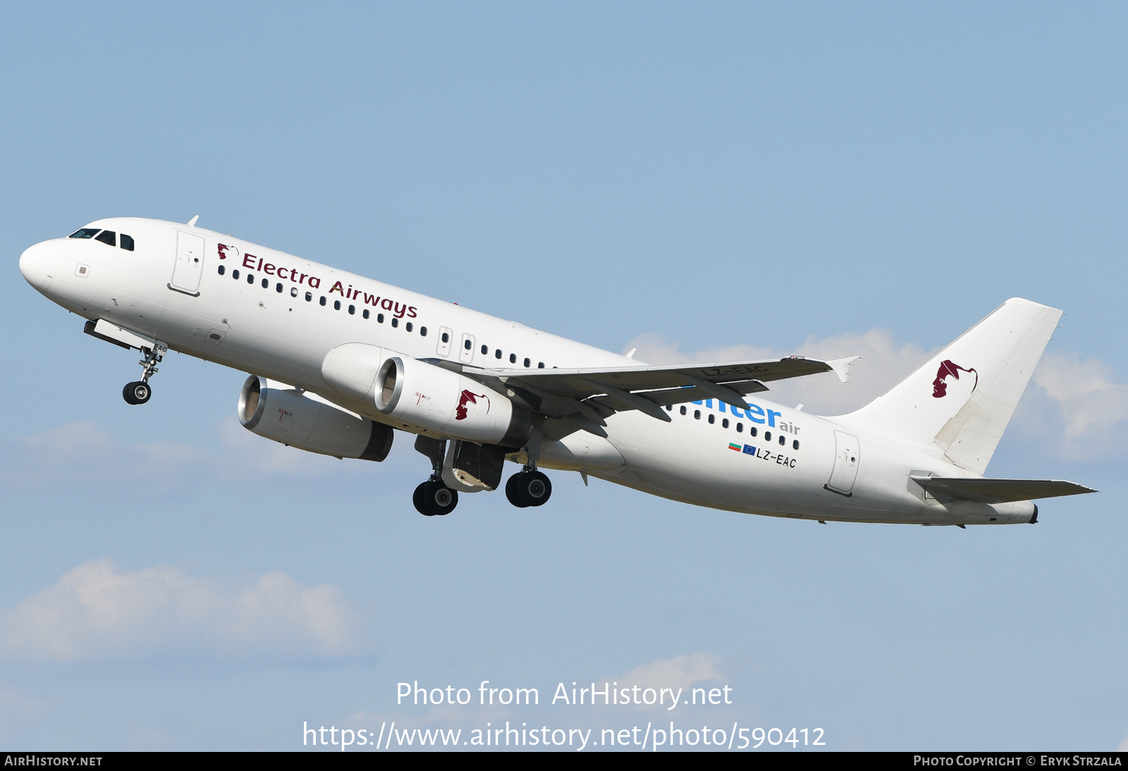 Aircraft Photo of LZ-EAC | Airbus A320-232 | Electra Airways | AirHistory.net #590412