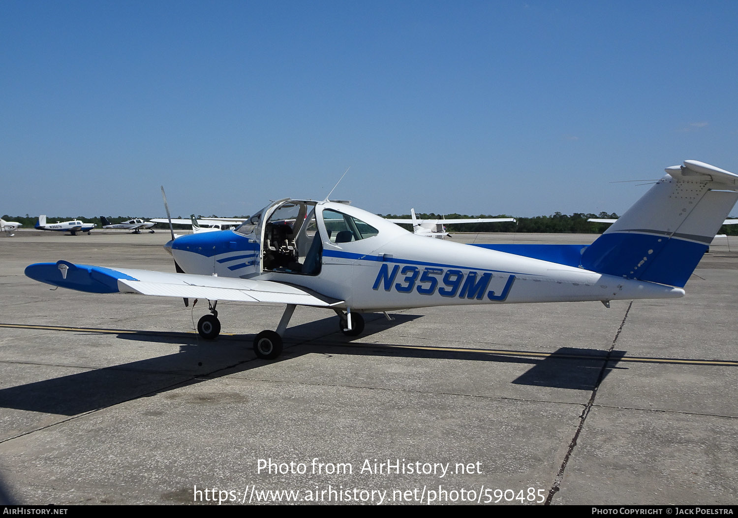 Aircraft Photo of N359MJ | Beech 77 Skipper | AirHistory.net #590485