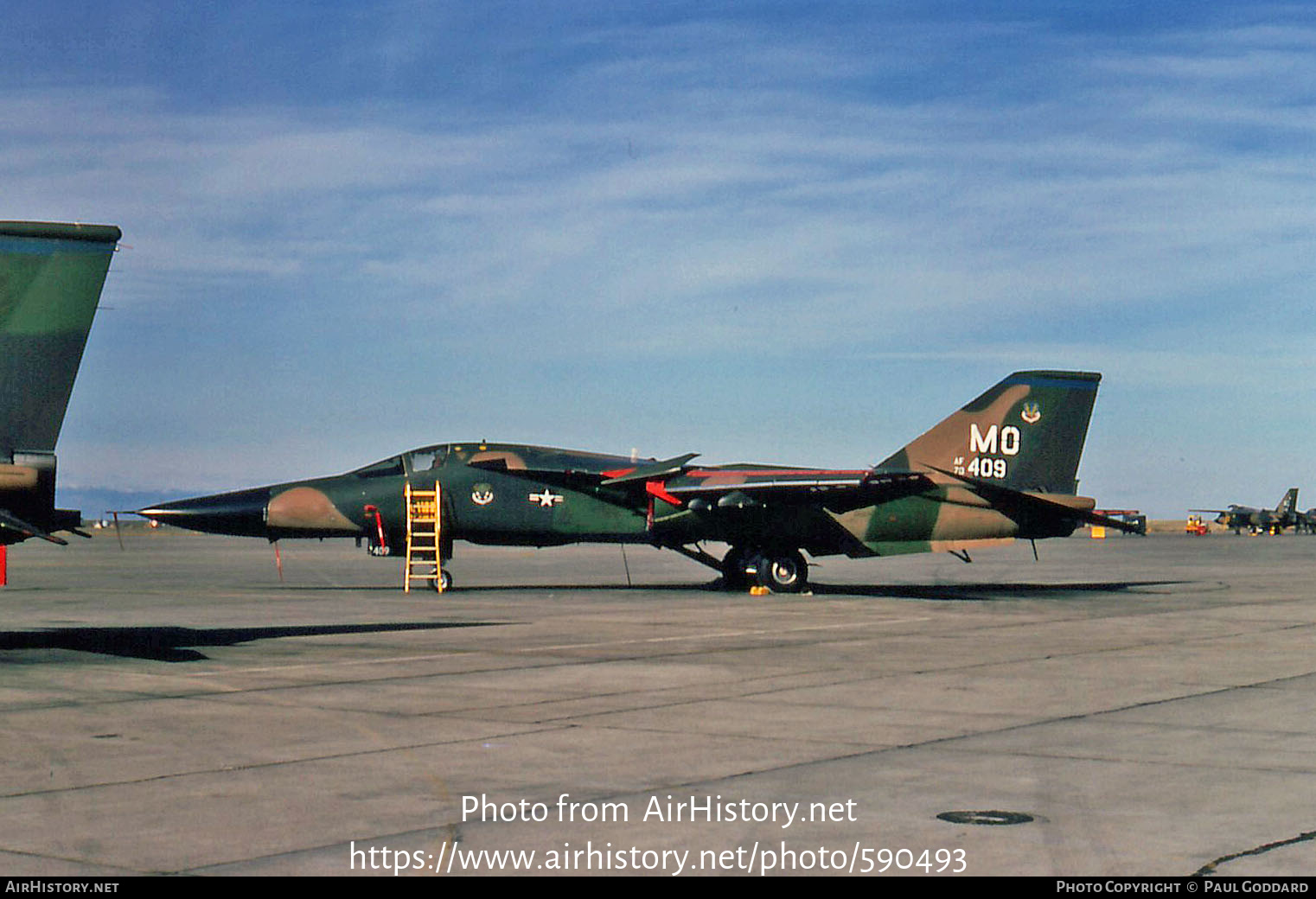 Aircraft Photo of 70-2409 / AF70-409 | General Dynamics F-111F Aardvark | USA - Air Force | AirHistory.net #590493