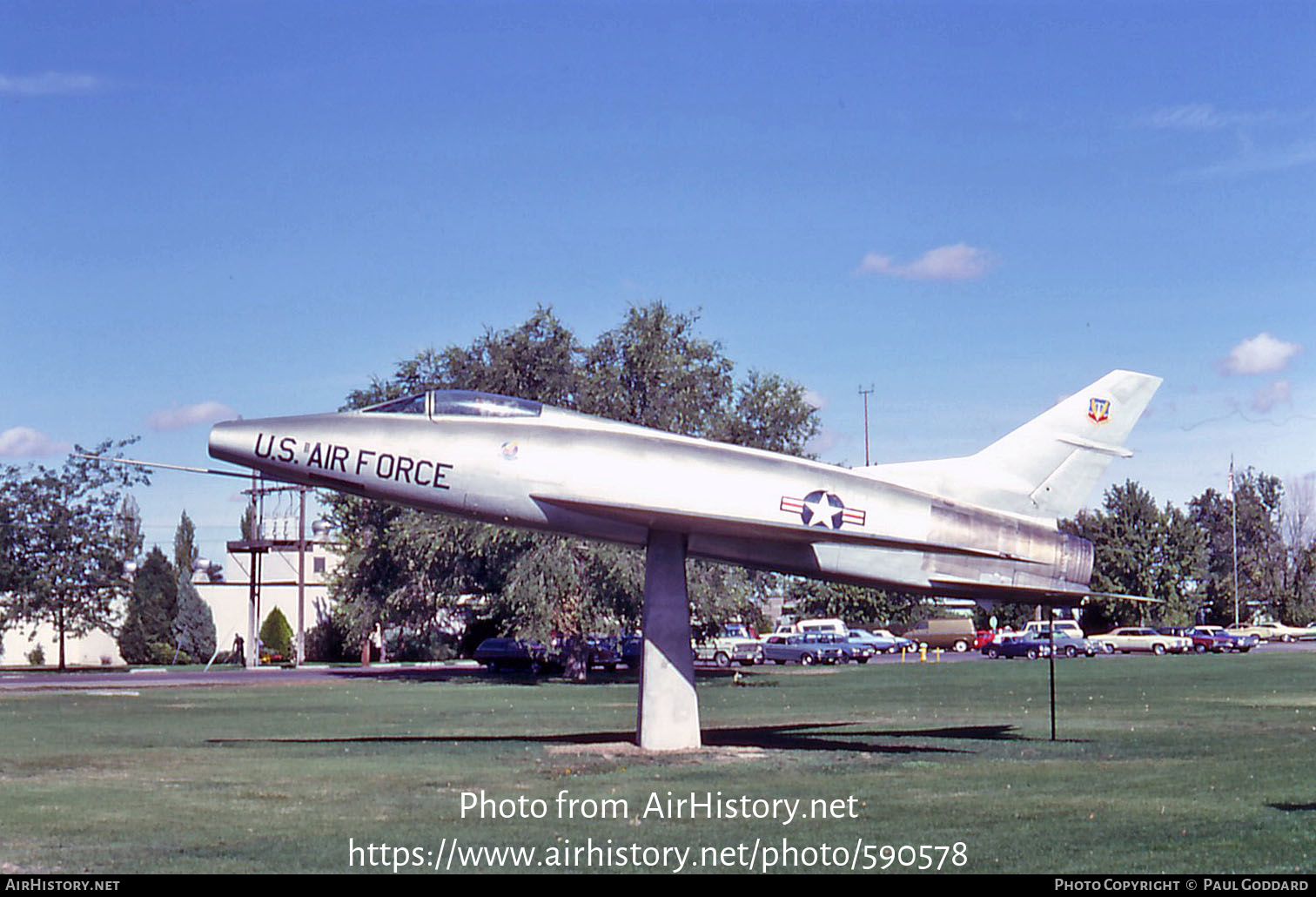 Aircraft Photo of 54-1748 | North American F-100C Super Sabre | USA - Air Force | AirHistory.net #590578