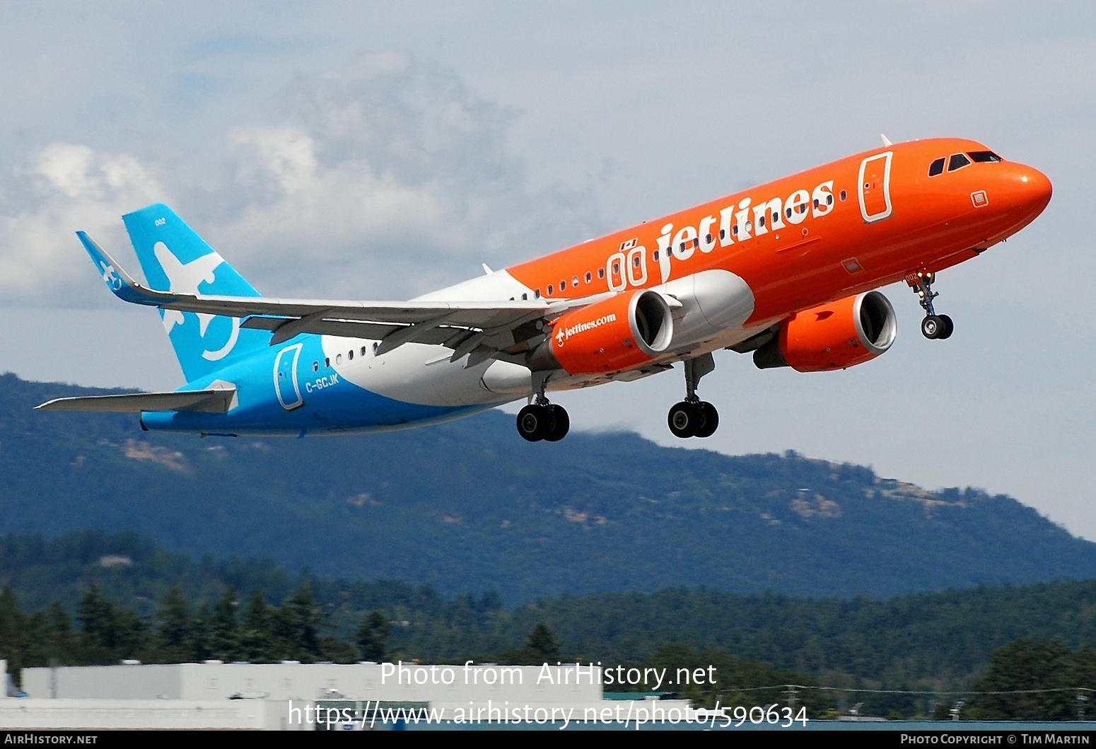 Aircraft Photo of C-GCJK | Airbus A320-214 | Jetlines | AirHistory.net #590634