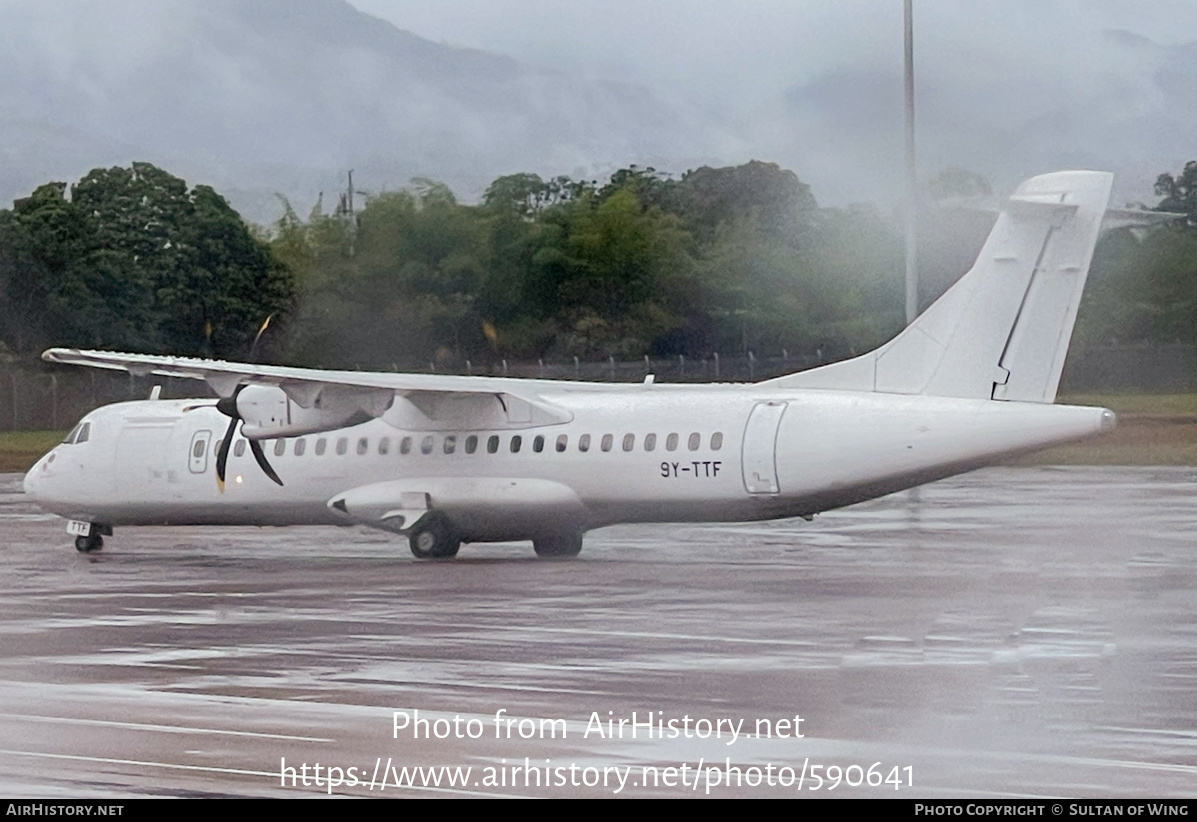 Aircraft Photo of 9Y-TTF | ATR ATR-72-600 (ATR-72-212A) | Caribbean Airlines | AirHistory.net #590641