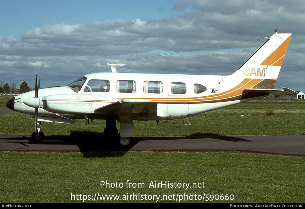 Aircraft Photo of ZK-CAM / CAM | Piper PA-31-310 Navajo | AirHistory.net #590660