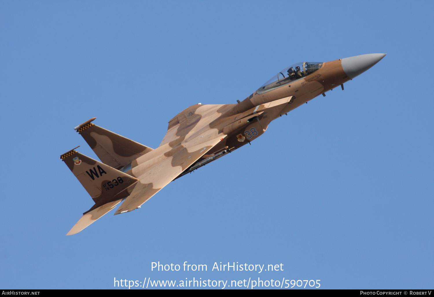 Aircraft Photo of 78-0538 / AF78538 | McDonnell Douglas F-15C Eagle | USA - Air Force | AirHistory.net #590705