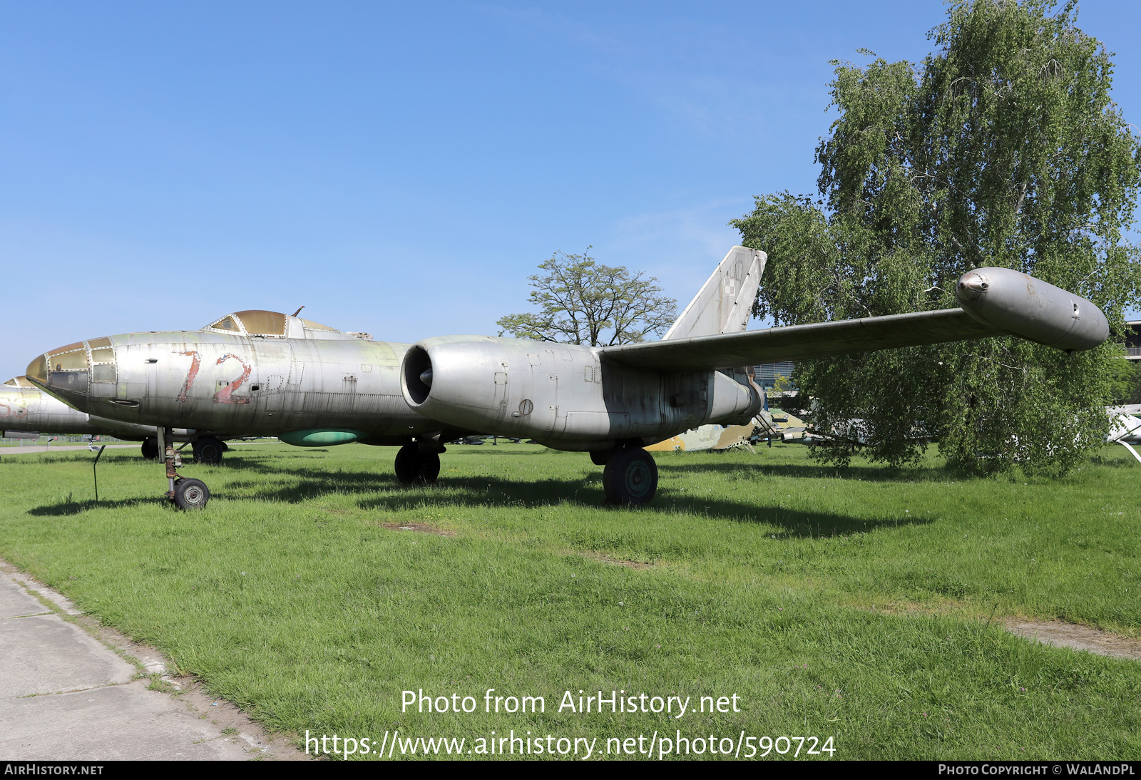 Aircraft Photo of 72 | Ilyushin Il-28R | Poland - Air Force | AirHistory.net #590724