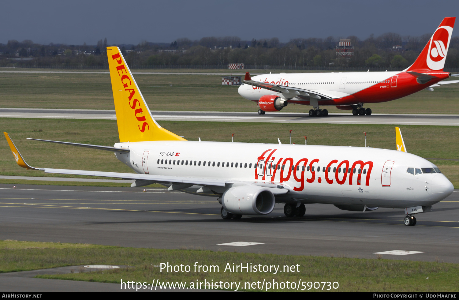 Aircraft Photo of TC-AAS | Boeing 737-82R | Pegasus Airlines | AirHistory.net #590730