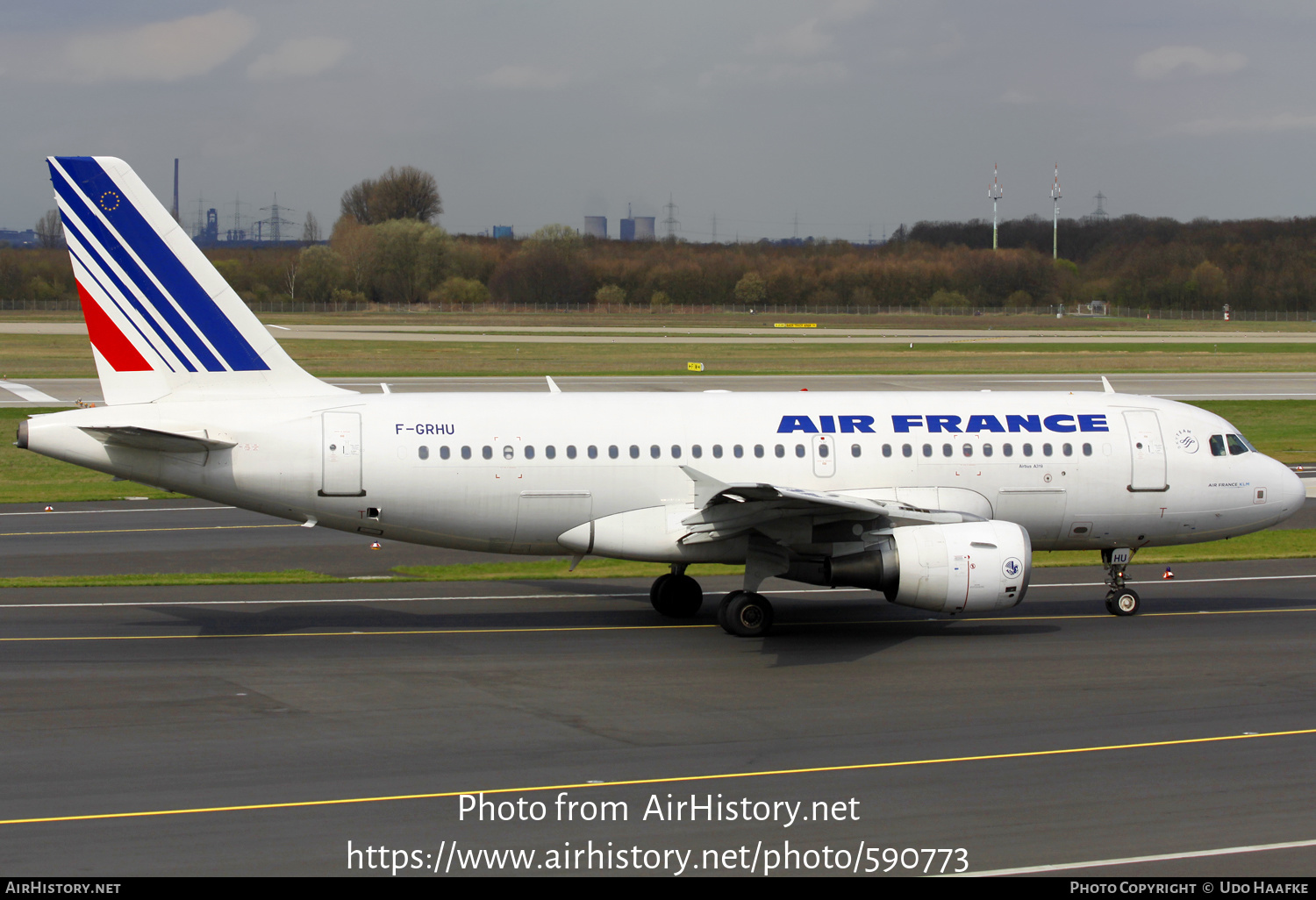 Aircraft Photo of F-GRHU | Airbus A319-111 | Air France | AirHistory.net #590773